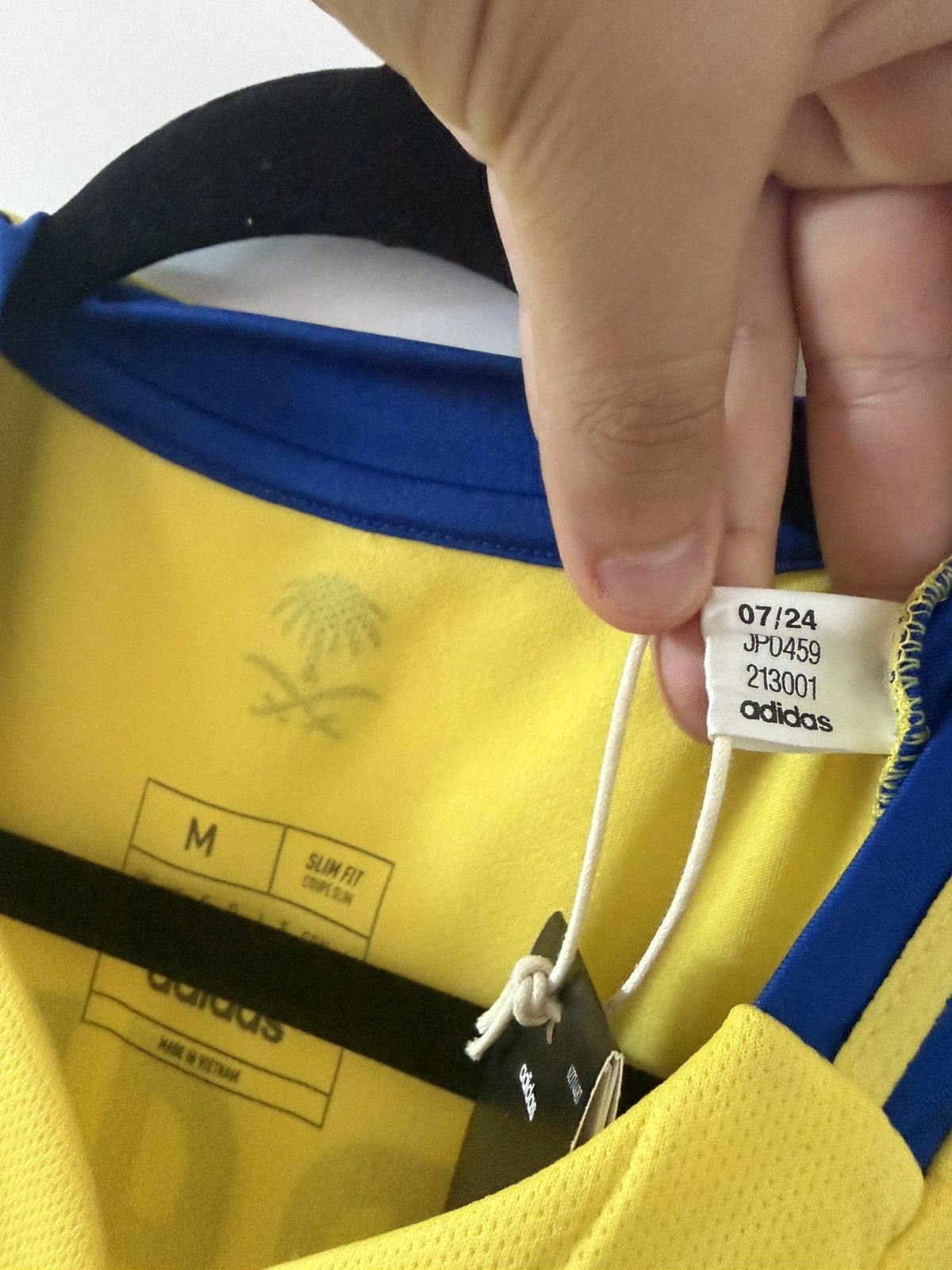 Adidas Al Nassr adidas 2024/2025 home Ronaldo Soccer Jersey Size US M / EU 48-50 / 2 - 5 Thumbnail