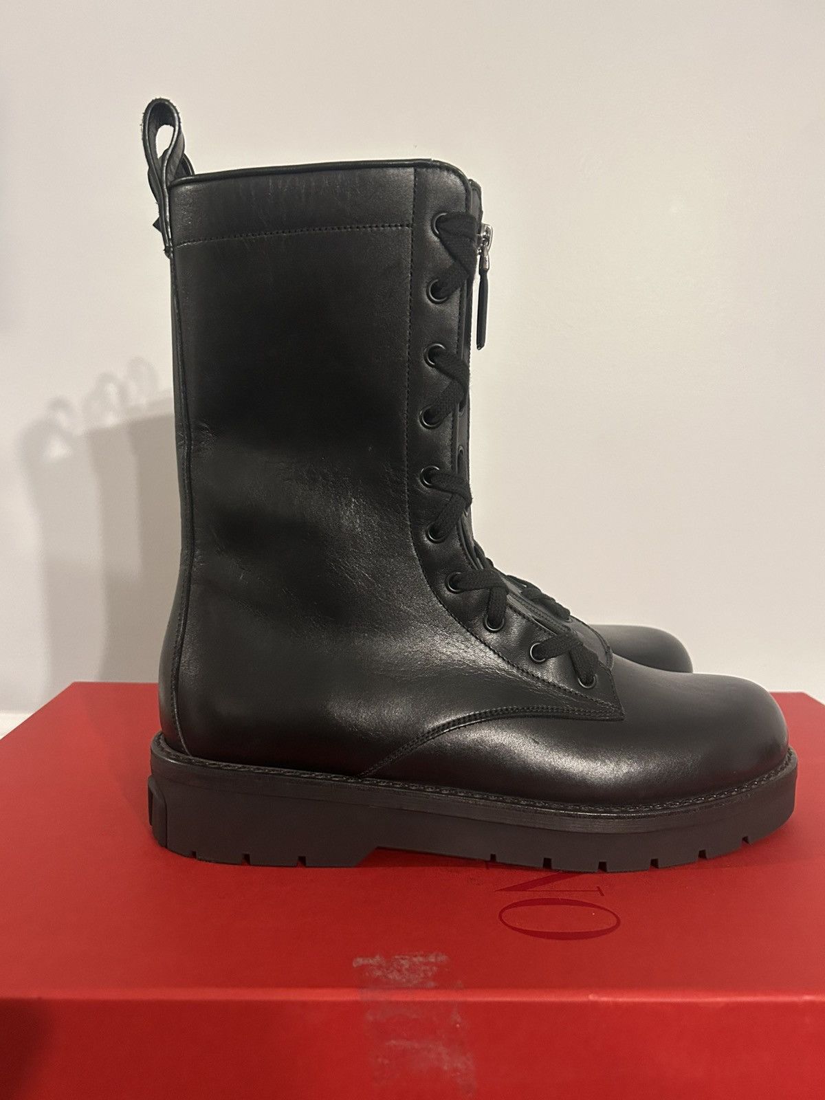 Valentino Valentino combat boot Size US 9.5 / EU 42-43 - 4 Thumbnail