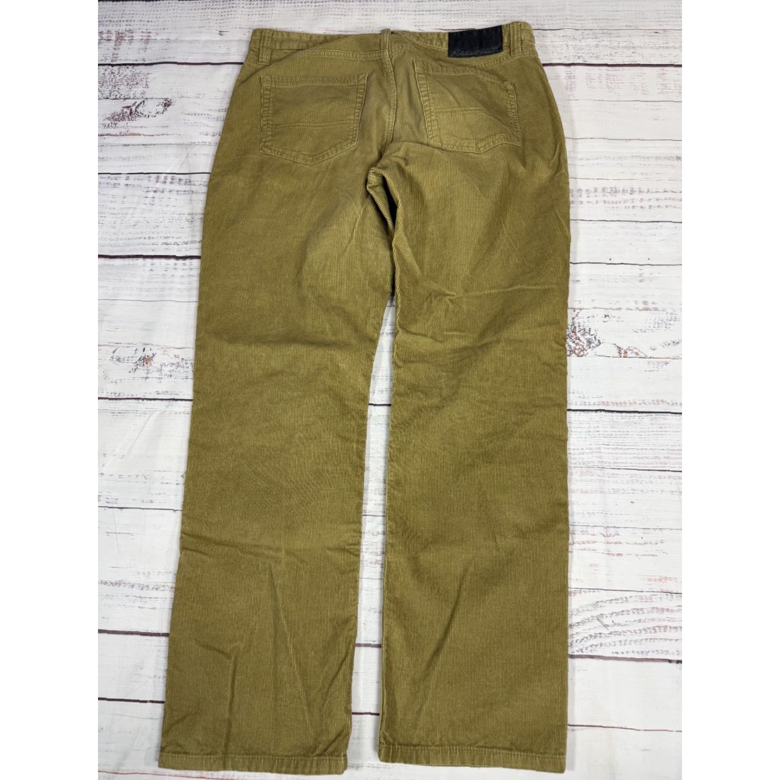 Eddie Bauer Eddie Bauer Corduroy Pants Brown Cotton Men's 36 Straight Jeans Dress Pants Sz 36 Regular 30.5in Inseam Mens Size US 36 / EU 52 - 6 Thumbnail