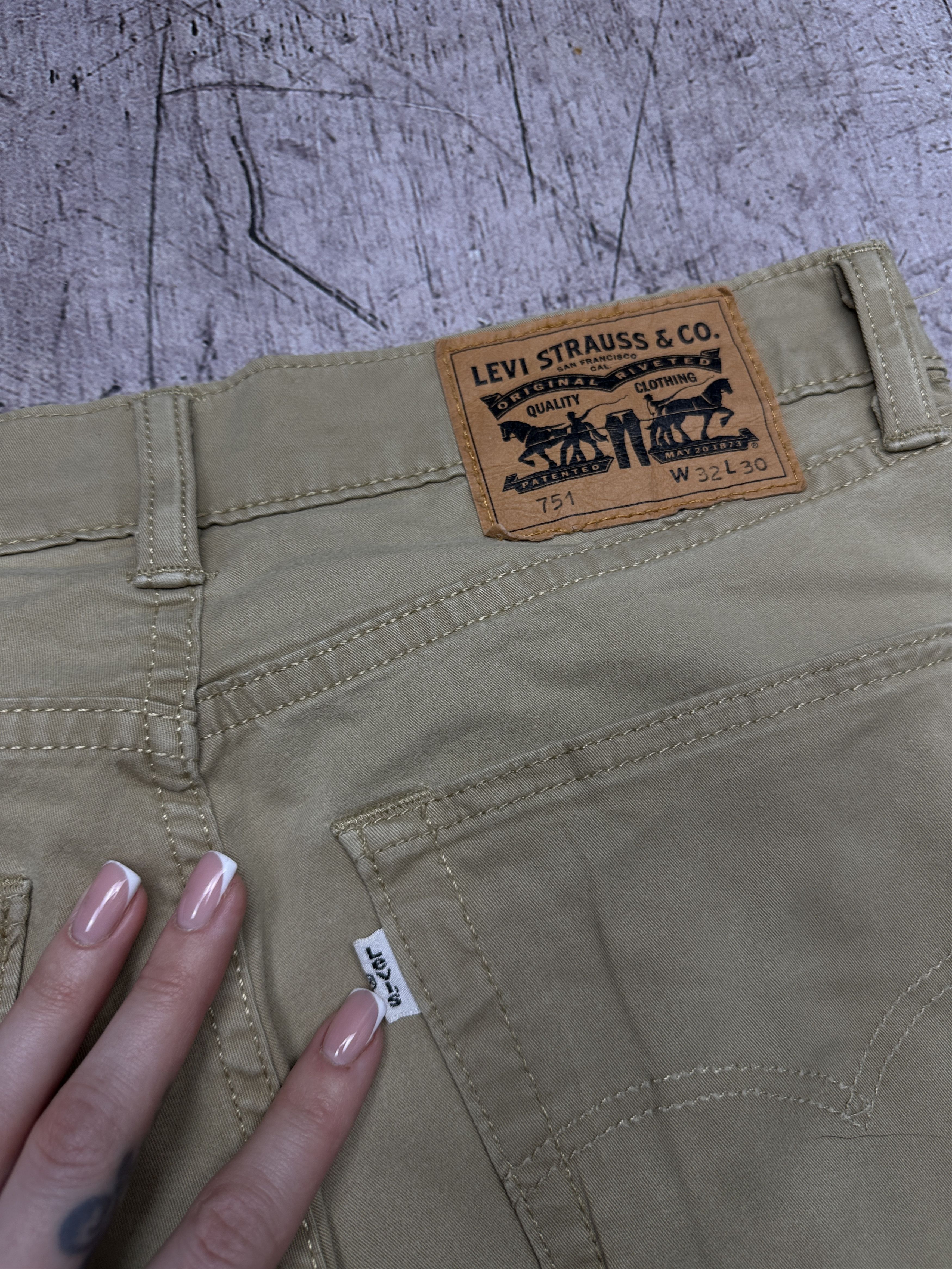 Levi's × Levi's Vintage Clothing Levi's 751 Vintage Mens Denim Pants Jeans Size US 32 / EU 48 - 3 Thumbnail