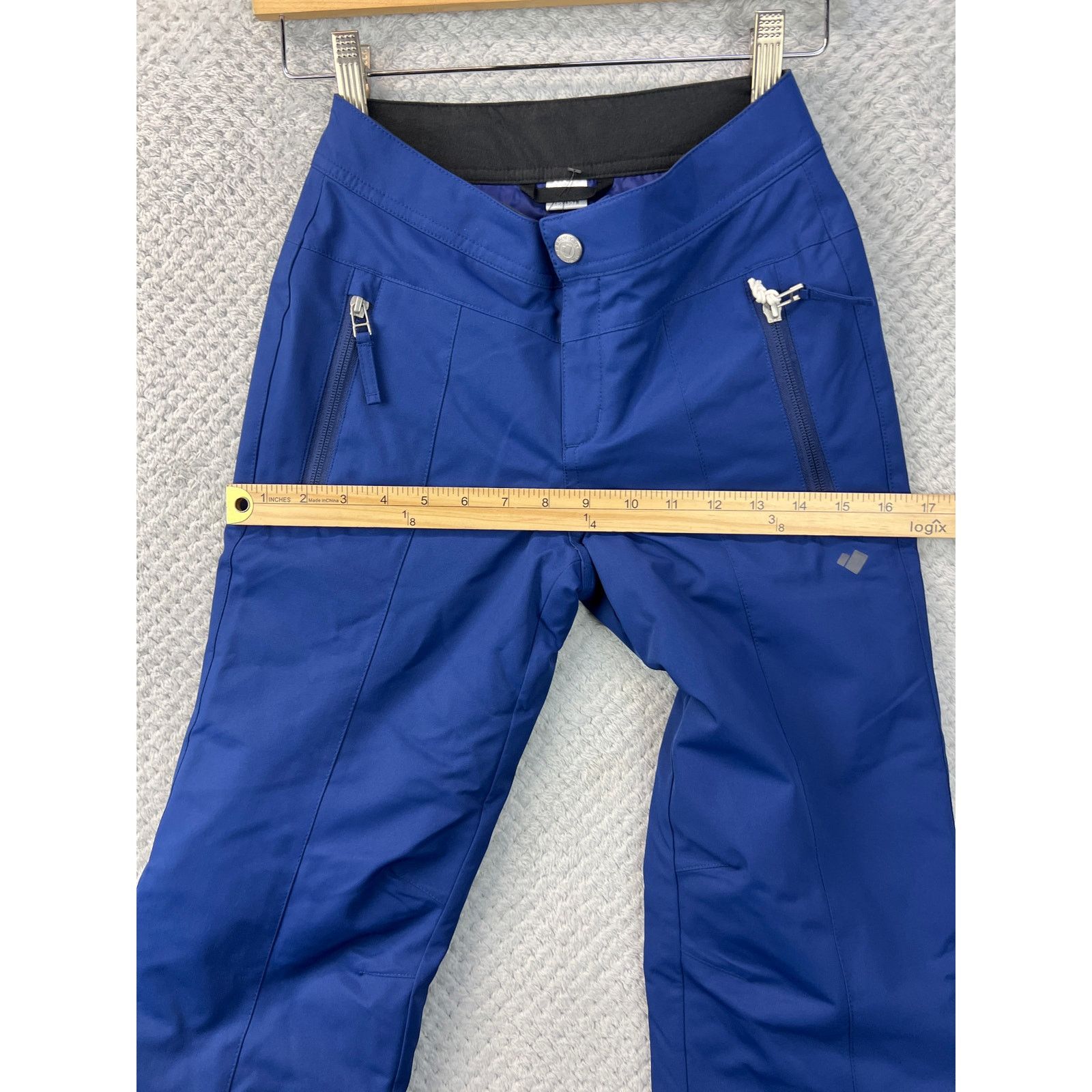 Obermeyer Obermeyer Girls Teen Brooke Ski Snow Pants Small (8) Blue Size 24" / US 00 / IT 34 - 9 Thumbnail