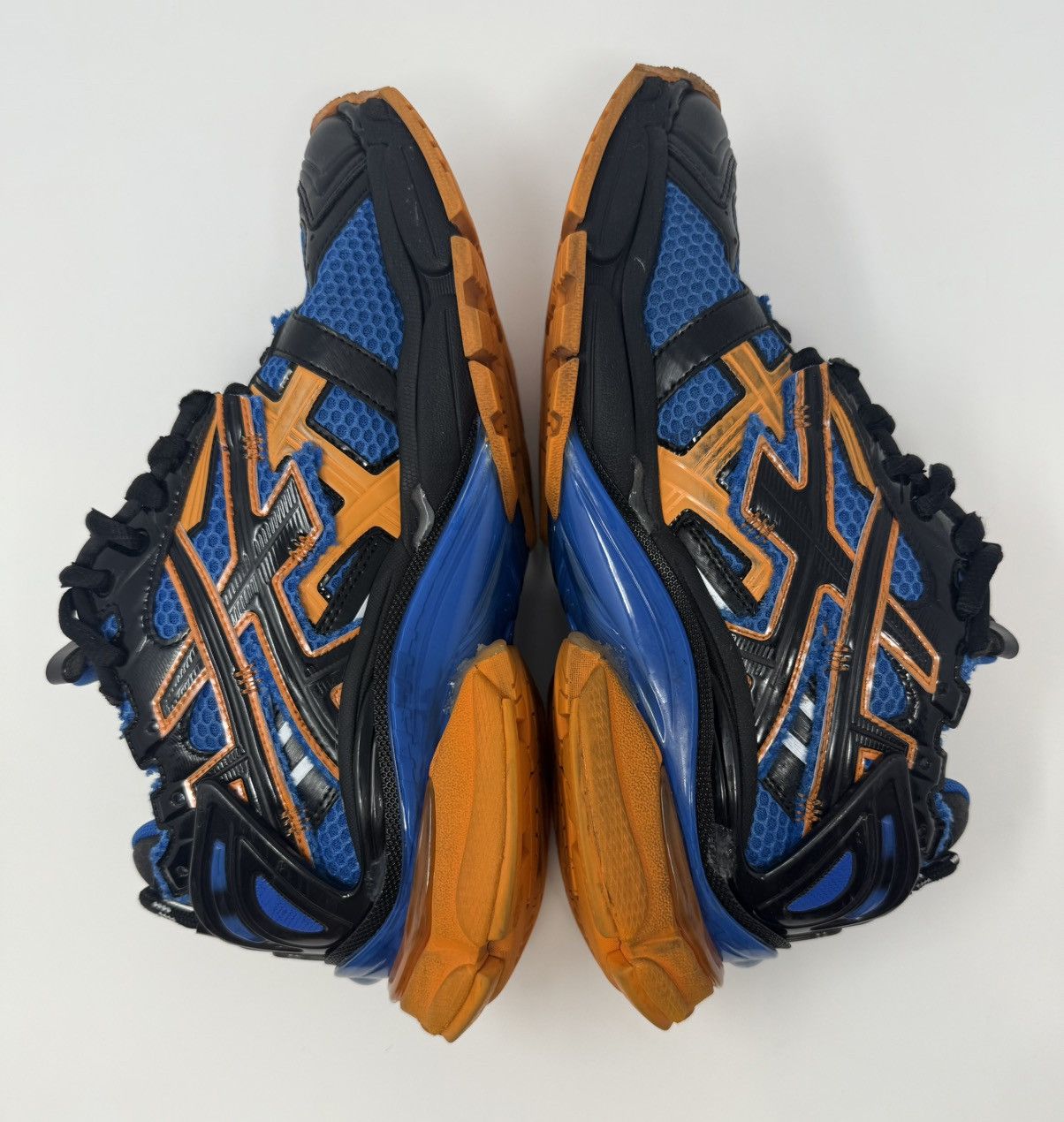 Balenciaga Balenciaga Runner Sneaker (Blue/Orange) Size US 9 / EU 42 - 4 Thumbnail