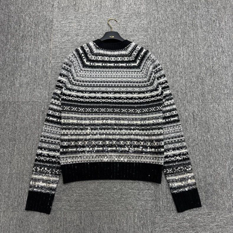 Dior Dior Sequined beaded sweater 2505-Nextarrow Size S / US 4 / IT 40 - 2 Thumbnail