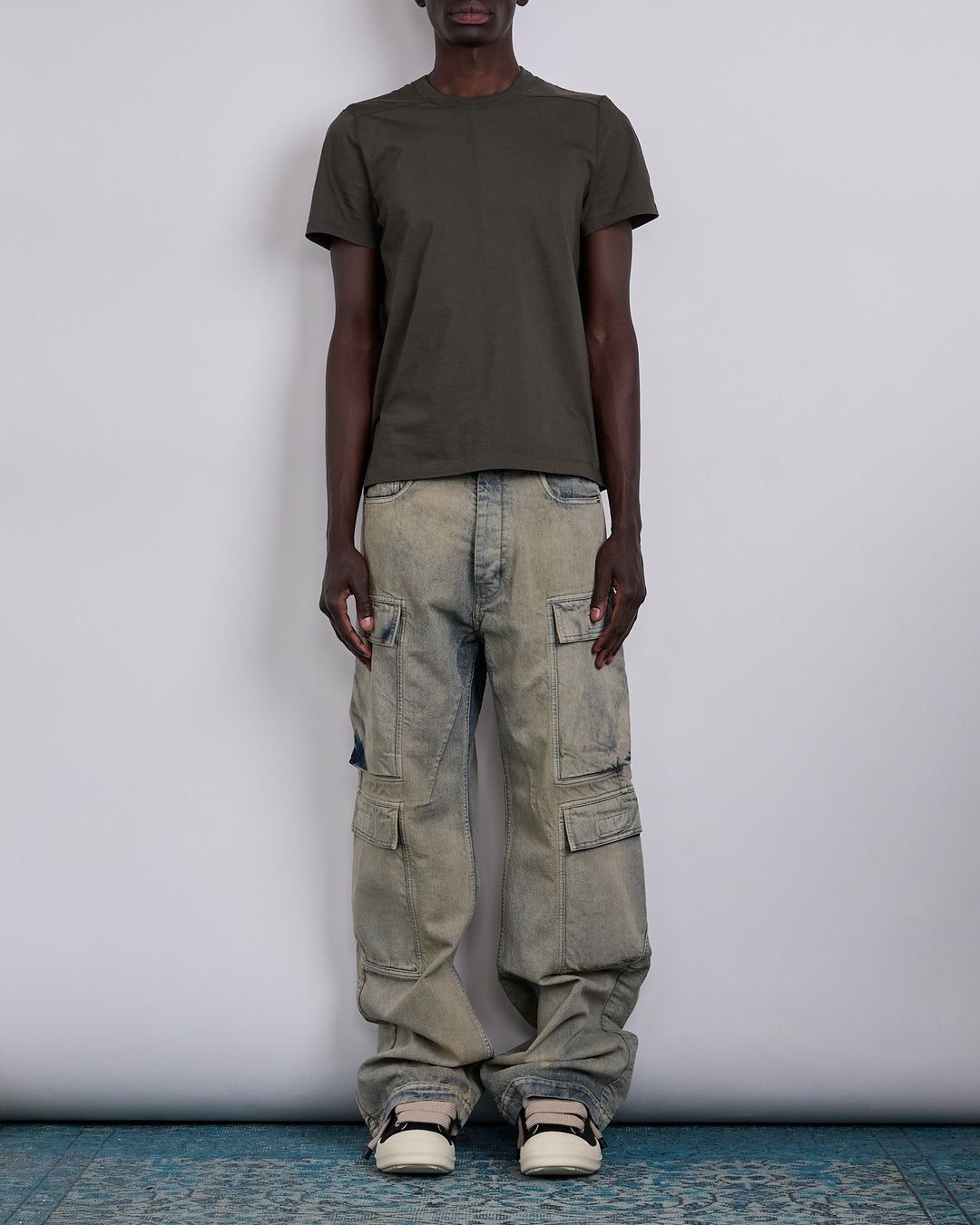 Rick Owens Drkshdw Rick Owens DRKSHDW Double Cargo Denim Size US 28 / EU 44 - 1 Thumbnail