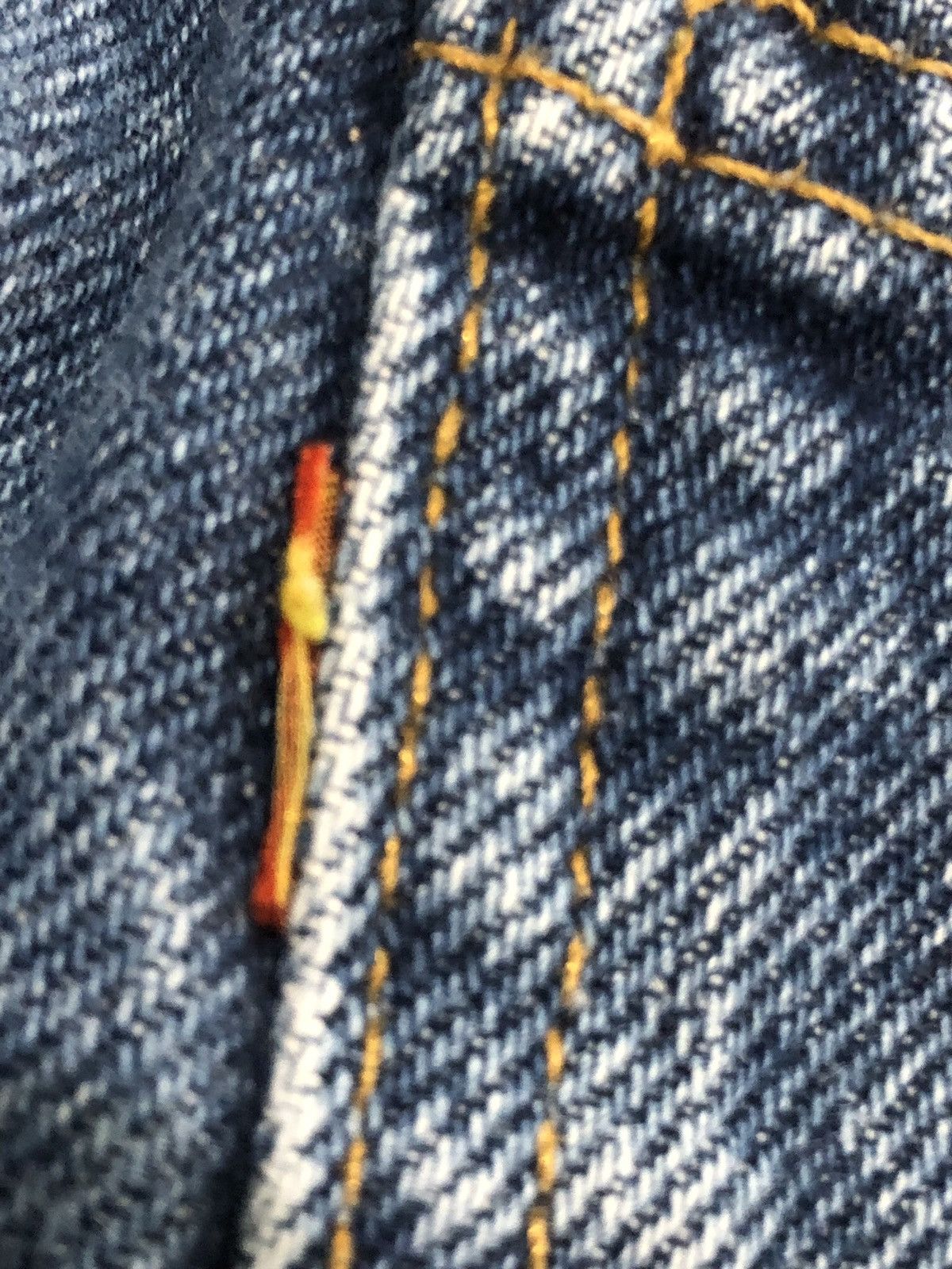 Levi's × Vintage Vtg 1989 Levi’s 580 Orange Tab Baggy Fit Straight Jeans Size US 28 / EU 44 - 3 Thumbnail