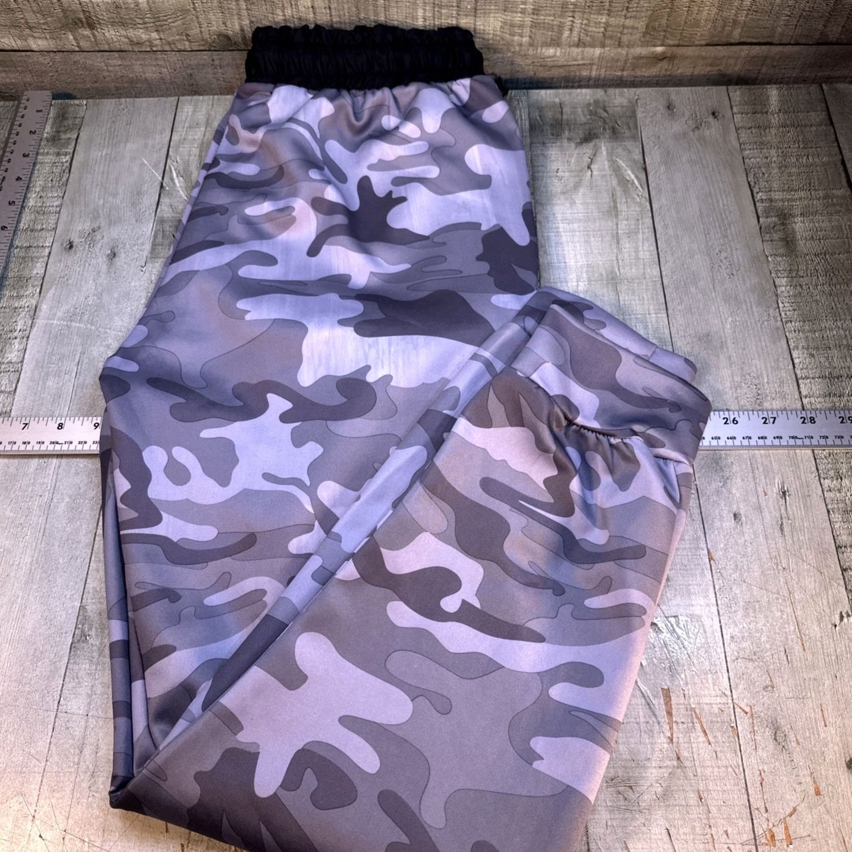 AMO Camo Jogger Gray Medium Men Pants Activewear Camouflage M Regular Athletic Style Men Size US 31 - 5 Thumbnail