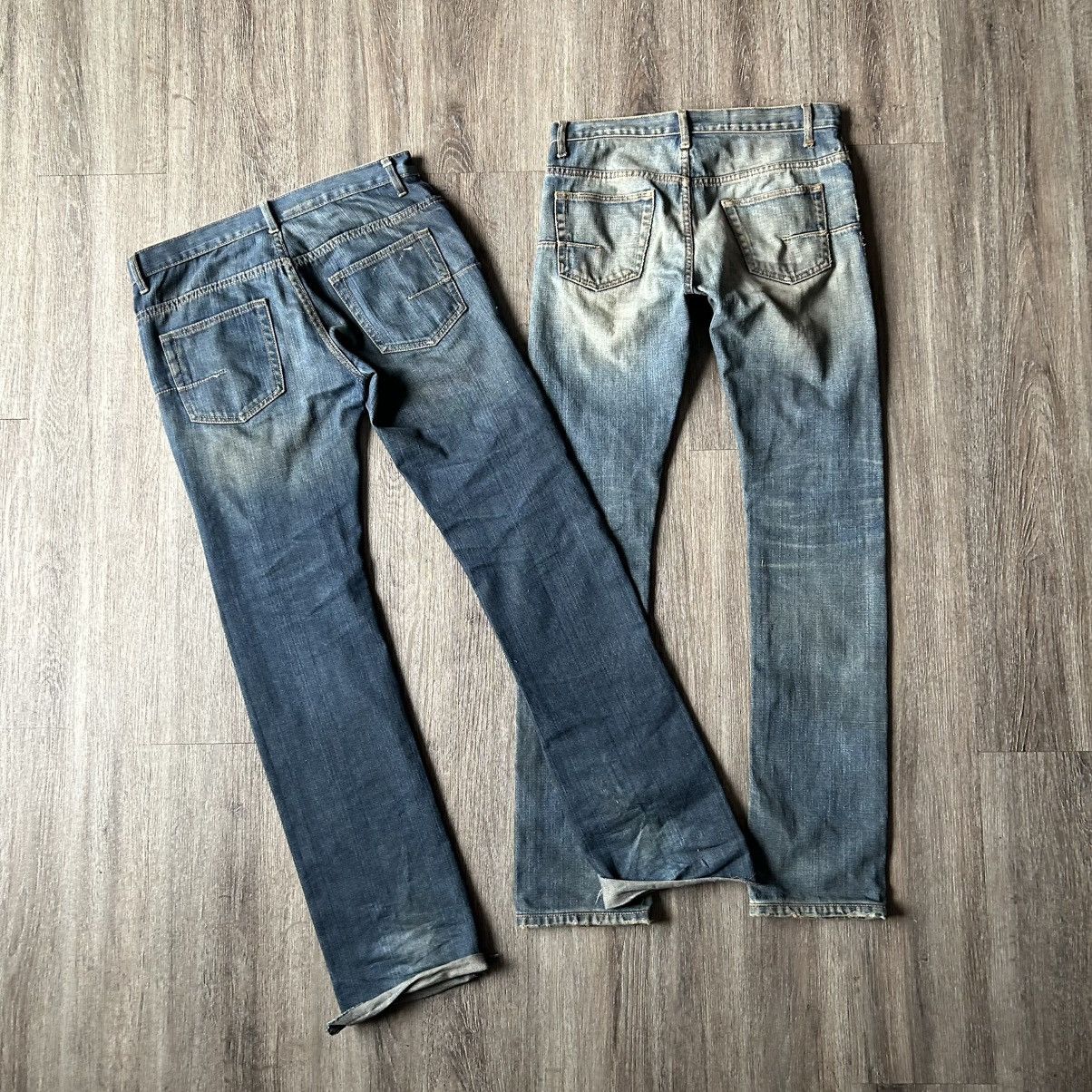 Dior AW05 Indigo Rust Bootcuts Size US 30 / EU 46 - 3 Thumbnail