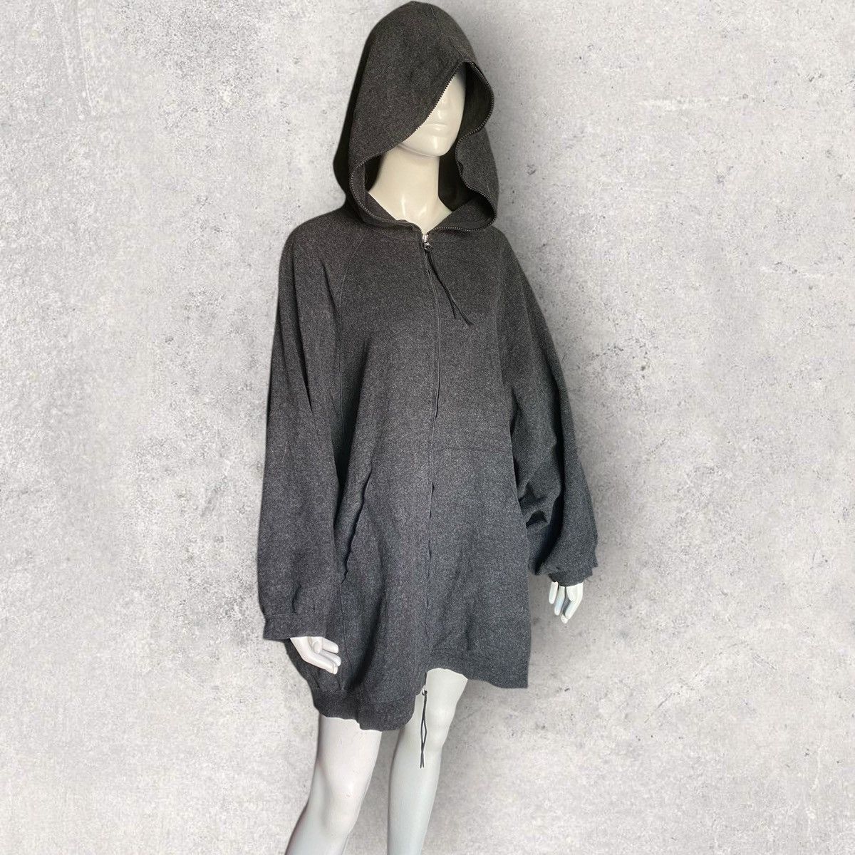 Undercover AW10 Avakareta Oversize Batwing Hoodie Size L / US 10 / IT 46 - 2 Thumbnail