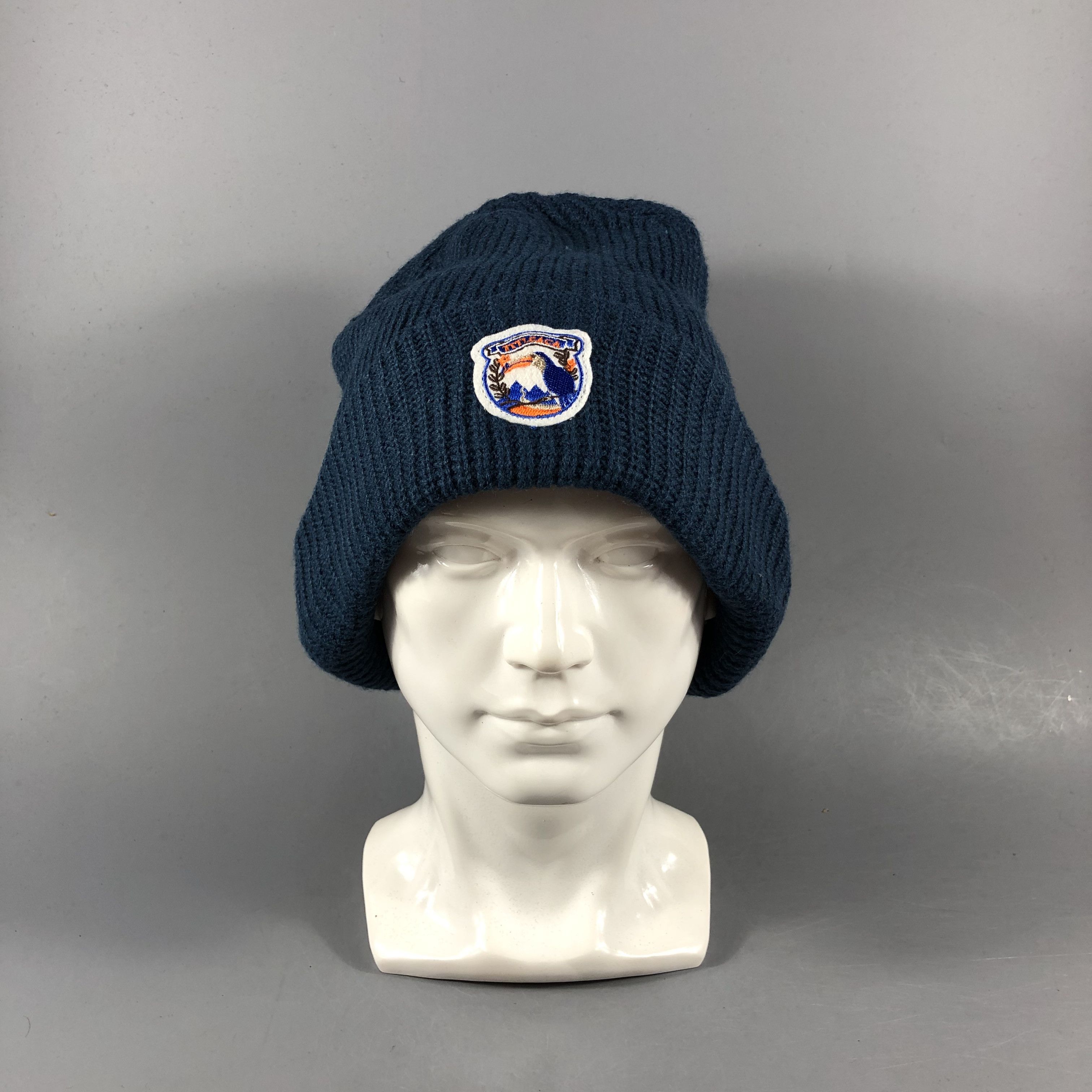 image of Vintage x Winter Session Titicaca Fisherman Beanie Snowcap Snow Hat B939, Men's