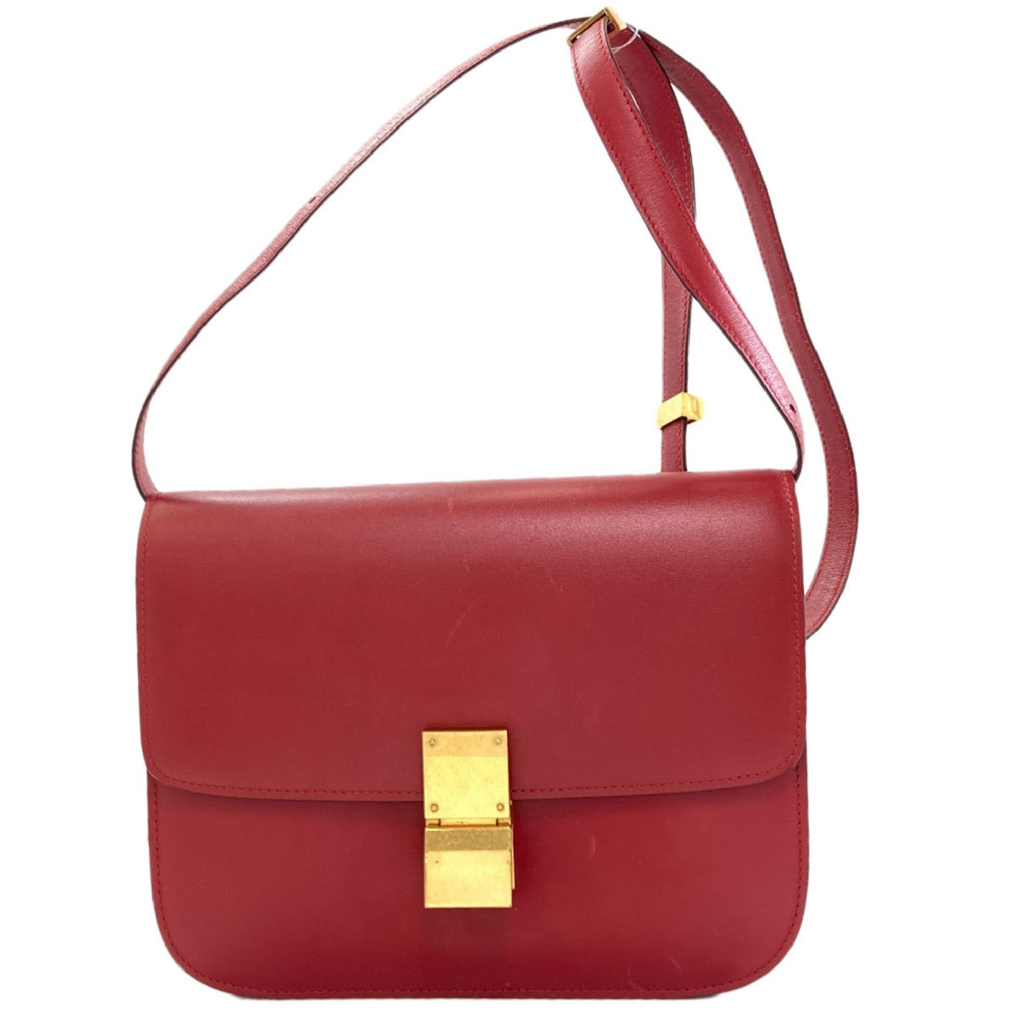 Celine Celine Classic Box Shoulder Bag, Calfskin, Women's Size ONE SIZE - 1 Thumbnail