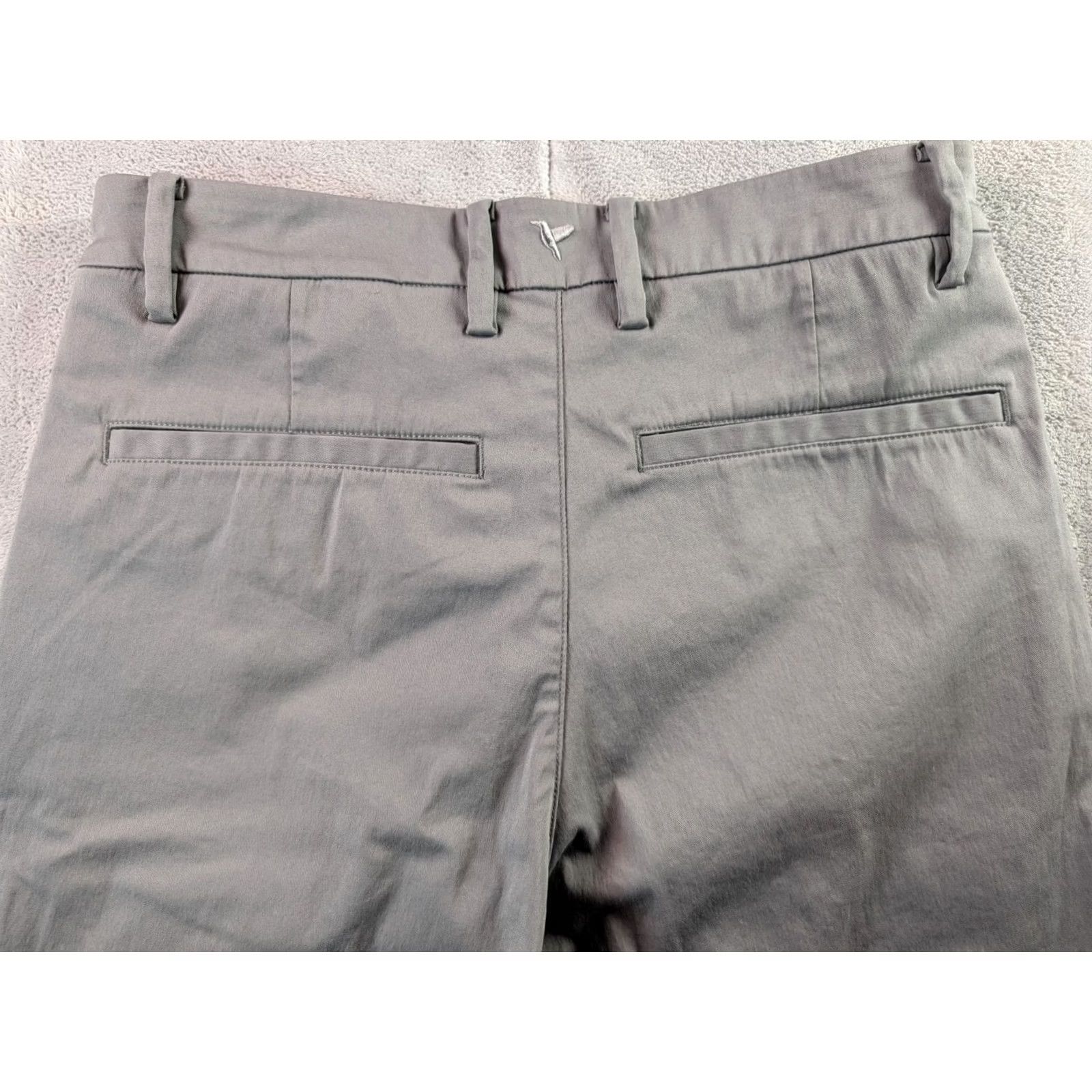 Vintage Bird Dogs Chino Pants Mens 30x30 Gray Regular Straight Front Size US 30 / EU 46 - 5 Thumbnail