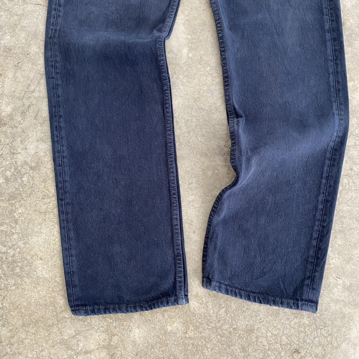 Levi's Vintage 1993 Levis 501 Over Dyed Faded Black Denim Jeans Size US 30 / EU 46 - 6 Thumbnail