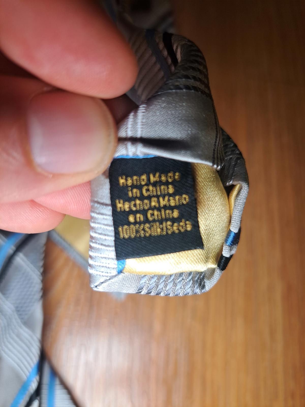 Donald Trump Donald Trump Signature Collection Tie Plaid Gray Blue Silk Size ONE SIZE - 3 Thumbnail