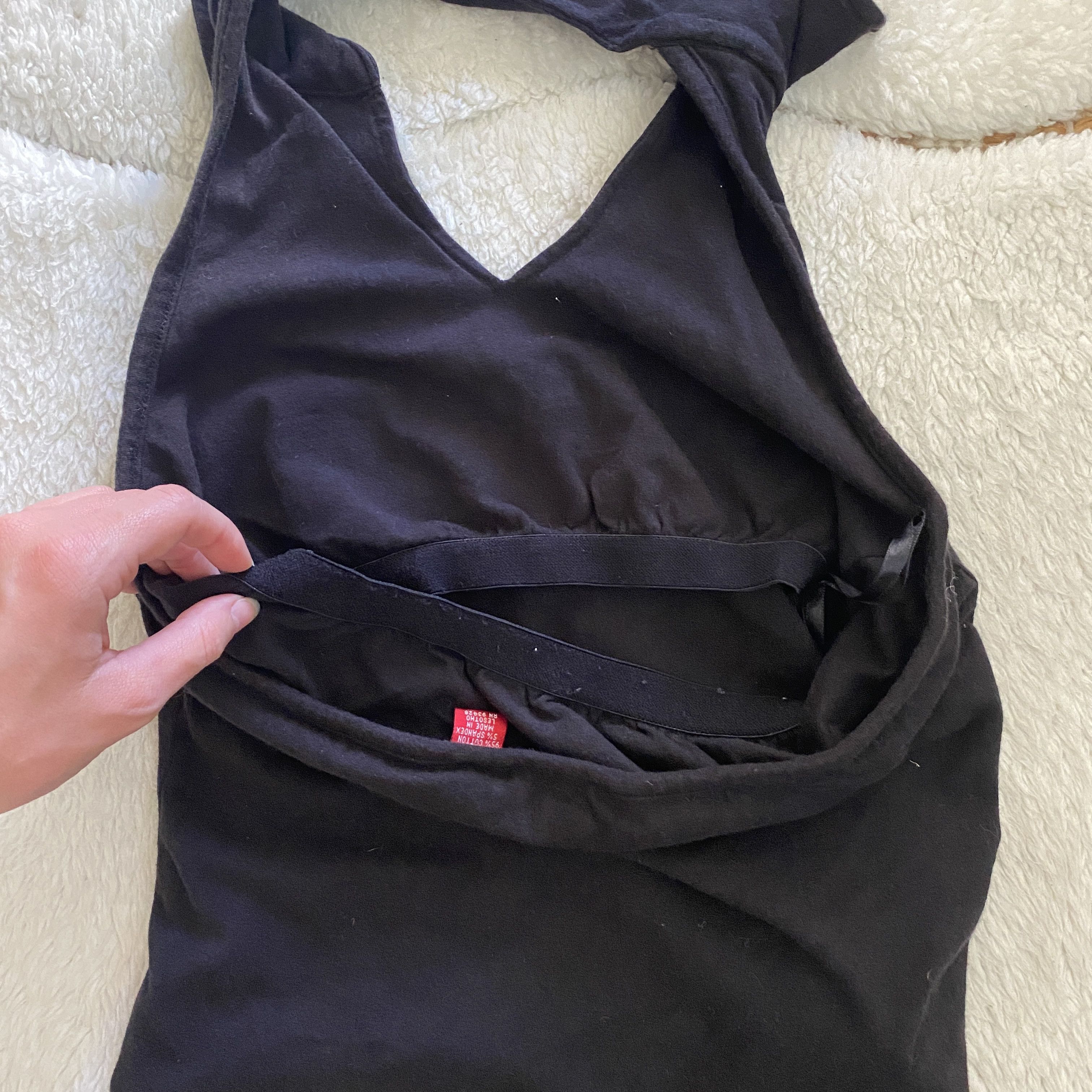 Gloria Vanderbilt Gloria Vanderbilt Vintage Y2K V-Neck Collared Sleeveless Top Size S / US 4 / IT 40 - 4 Thumbnail