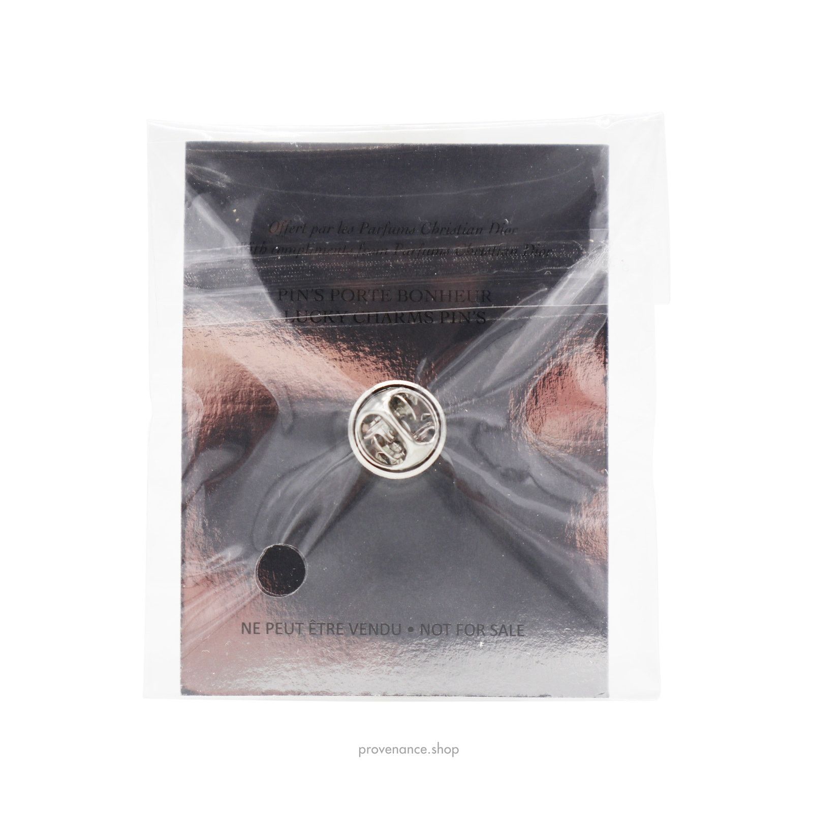 Dior 🔴 Dior Addict Pin Badge - Palladium Red Enamel Size ONE SIZE - 2 Thumbnail