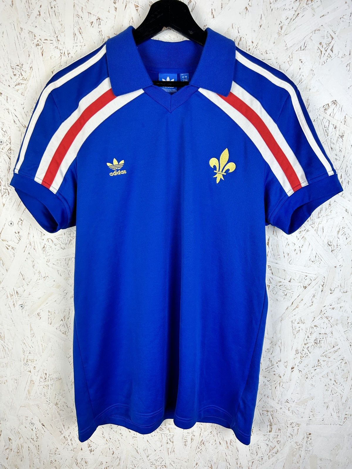 Adidas Adidas Retro 1984/86 Originals 2013 France Soccer Jersey L Size US L / EU 52-54 / 3 - 1 Thumbnail