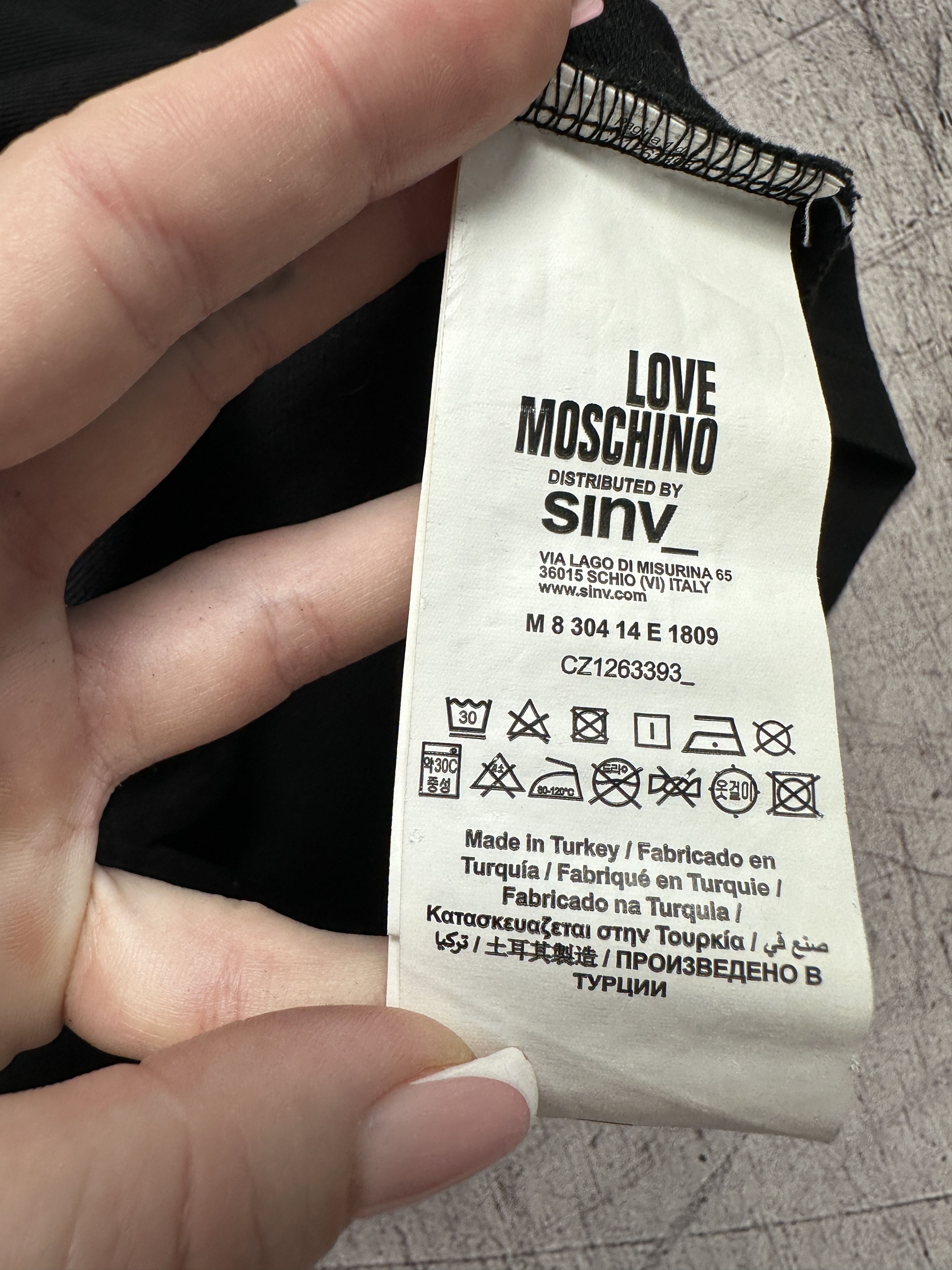 Moschino Love Moschino Vintage Mens Polo Shirt Size US S / EU 44-46 / 1 - 5 Thumbnail