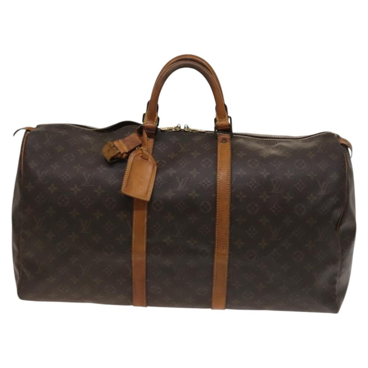 Louis Vuitton LOUIS VUITTON Monogram Keepall 55 Boston Bag M41424 Size ONE SIZE - 13 Thumbnail