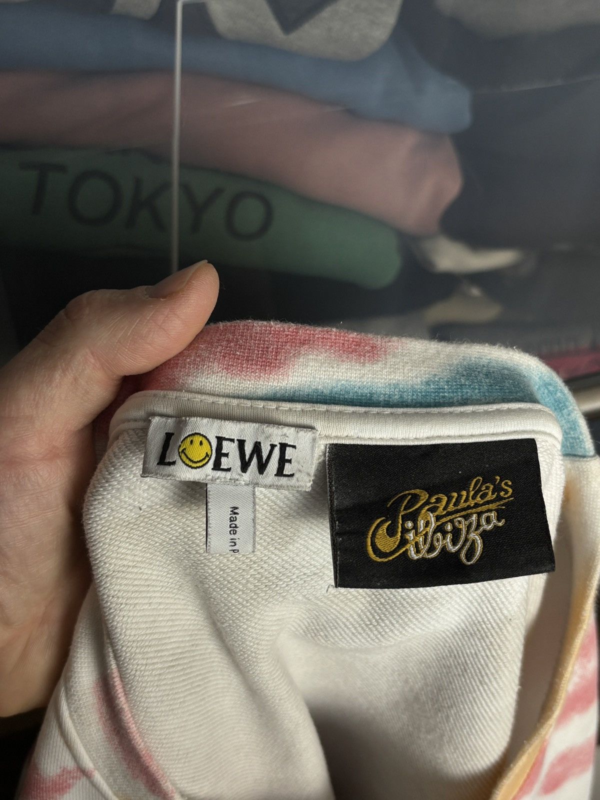 Loewe Loewe Smiley Paula’s Ibiza Multicolor Sweatshirt Size S / US 4 / IT 40 - 7 Thumbnail