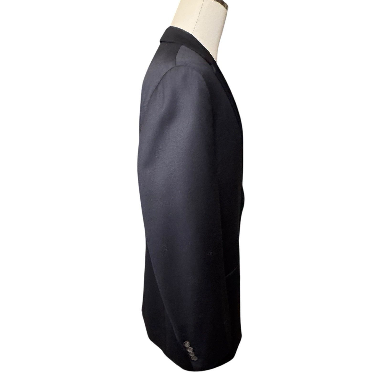 Lauren Ralph Lauren Ralph Lauren Men’s 44L Wool Navy Blue Sport Coat Blazer Size 44L - 6 Thumbnail