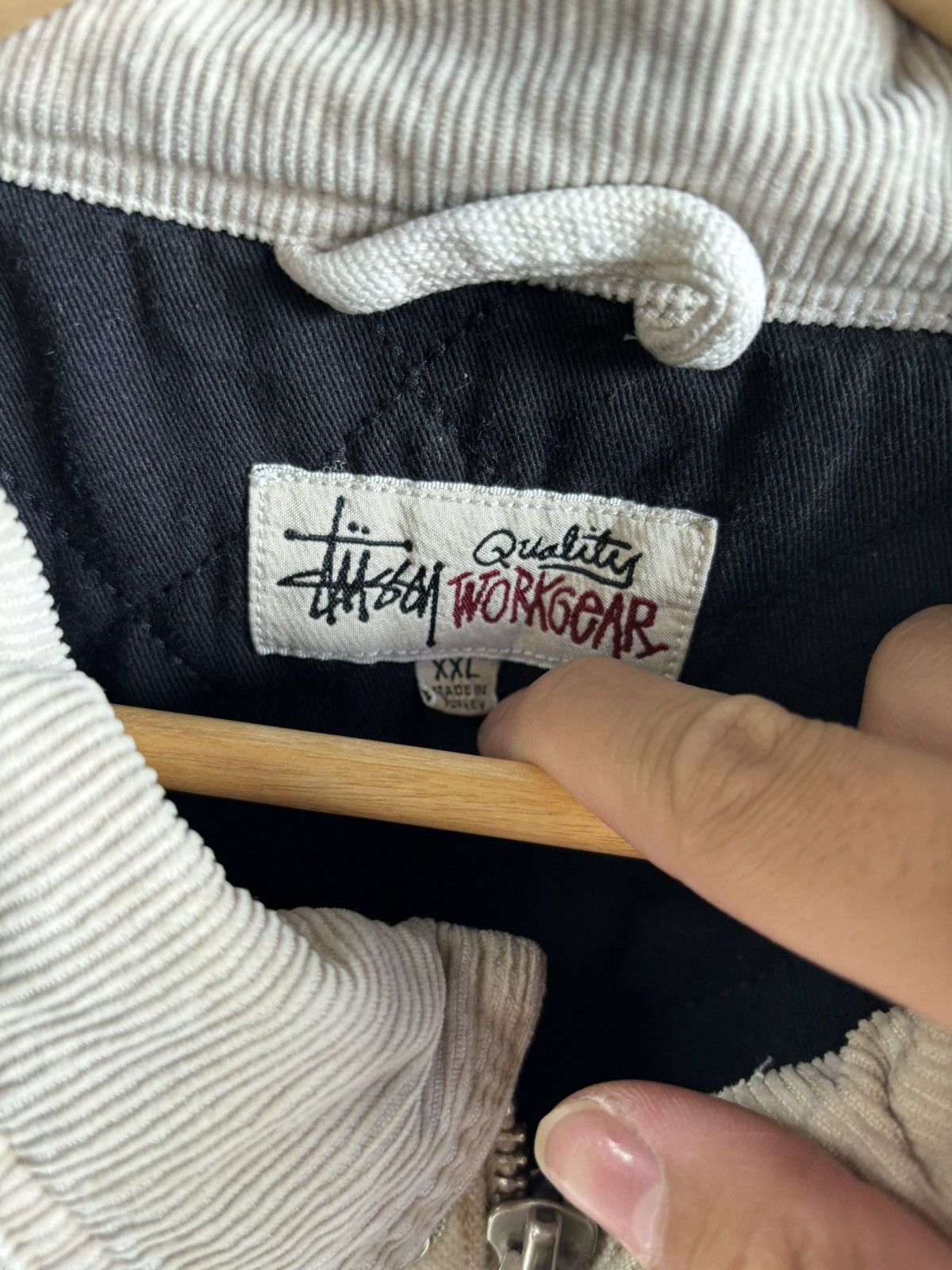 Stussy Stussy Quality Workgear jacket tan Size US XXL / EU 58 / 5 - 4 Thumbnail