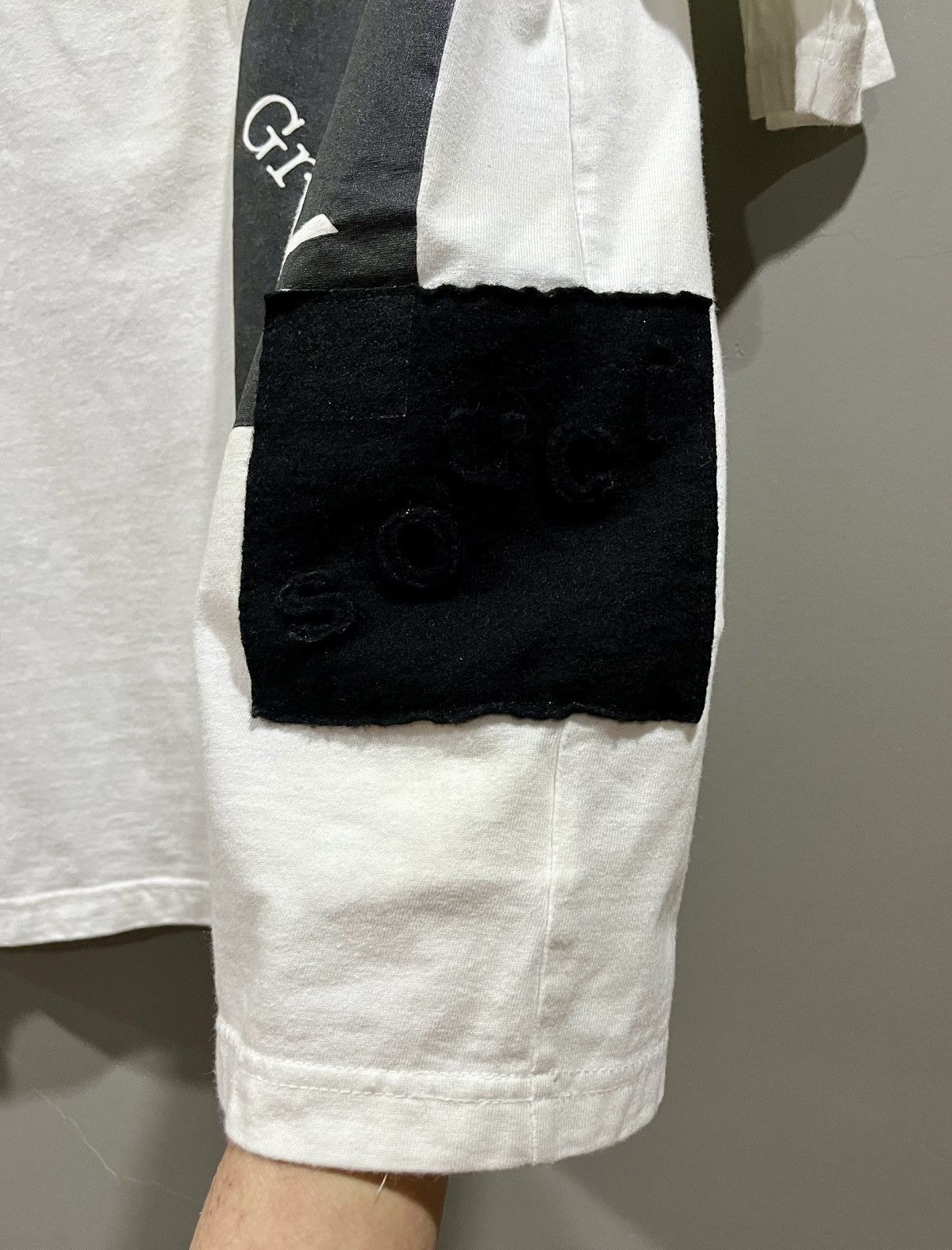 Yohji Yamamoto Yohji Yamamoto Ground Y Patchwork Tshirt Size US L / EU 52-54 / 3 - 6 Thumbnail