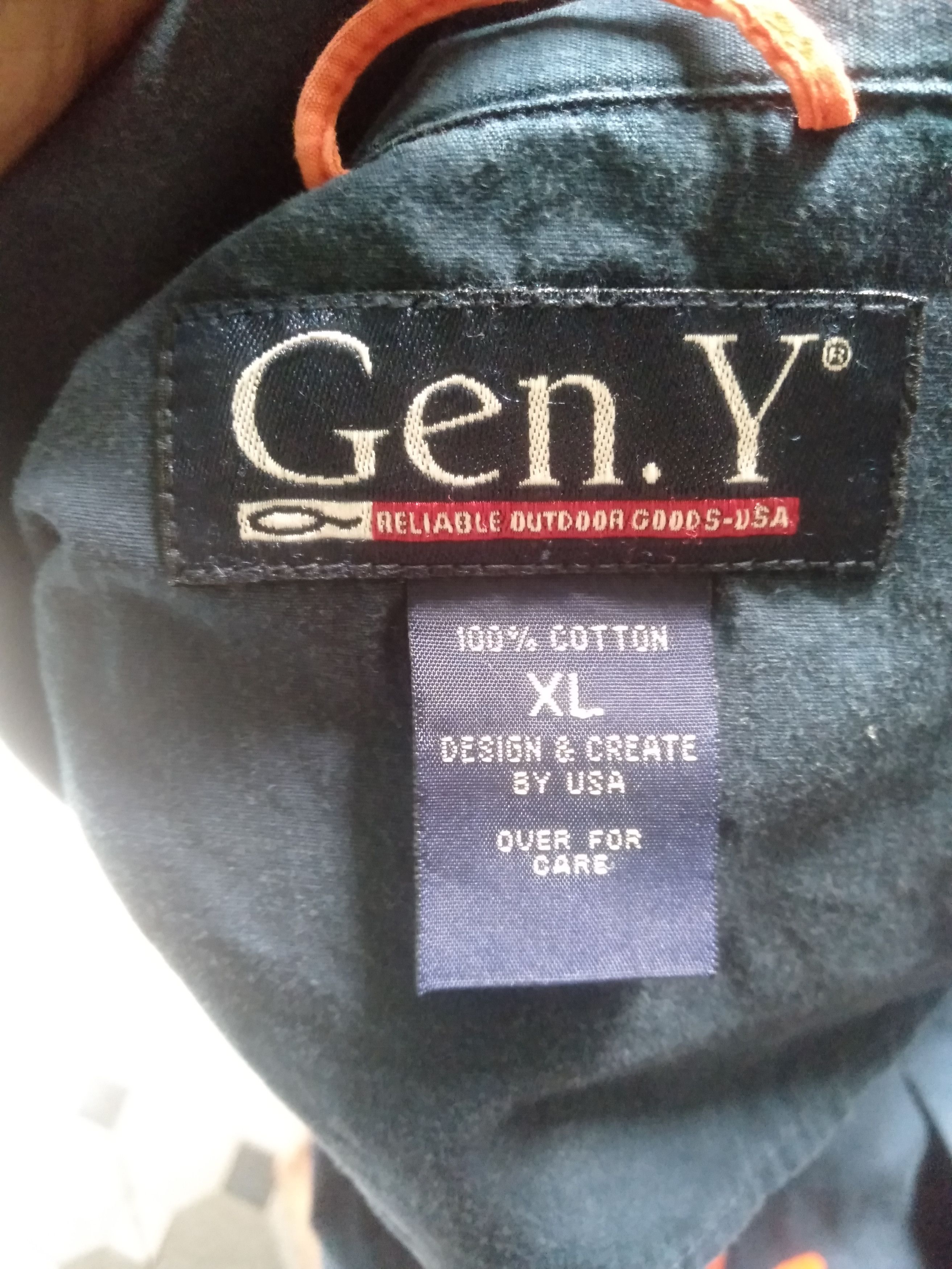 Japanese Brand GENERATION Y Vintage Shirt GEN.Y Size US XL / EU 56 / 4 - 3 Thumbnail