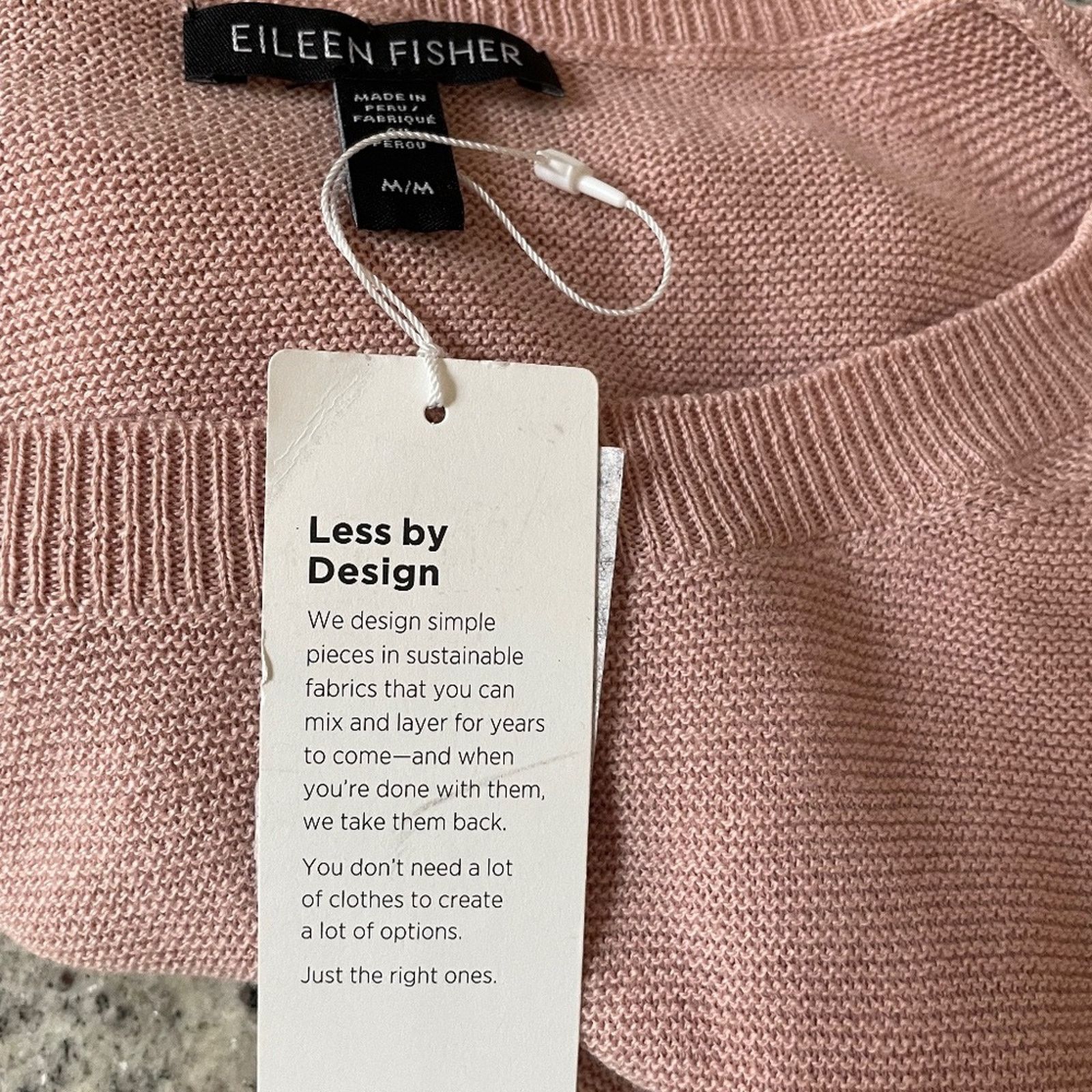Eileen Fisher Jewel Neck Pullover Sweater from Eileen Fisher Size M / US 6-8 / IT 42-44 - 4 Thumbnail
