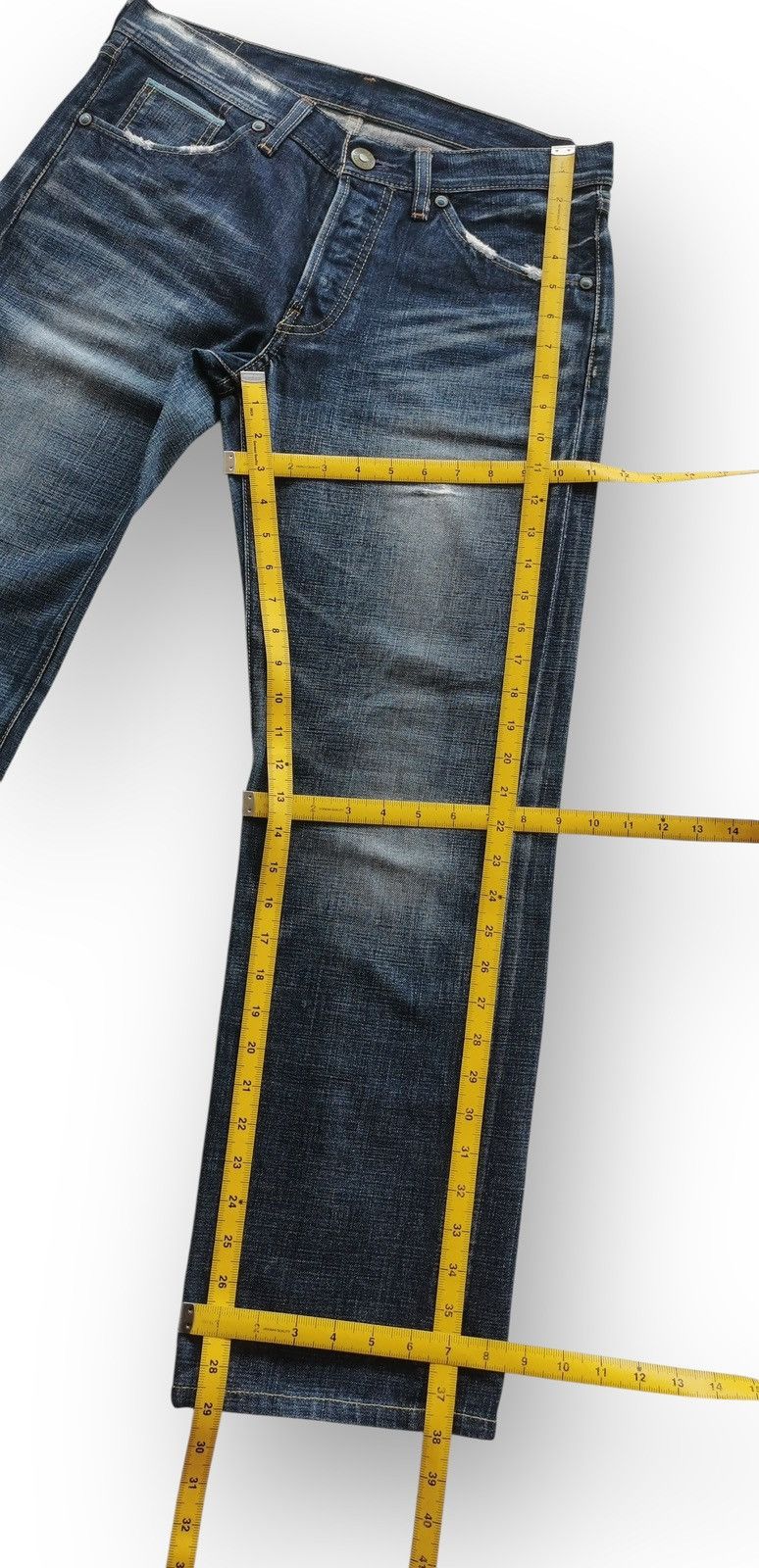 Levi's 2000s Vintage Levis Japan Selvedge Blue Line Jeans Size US 32 / EU 48 - 12 Thumbnail