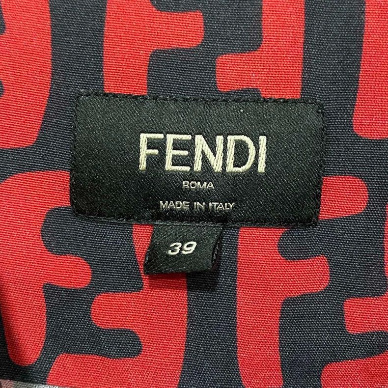 Fendi Fendi Short Sleeve Printed Shirt Size US L / EU 52-54 / 3 - 4 Thumbnail