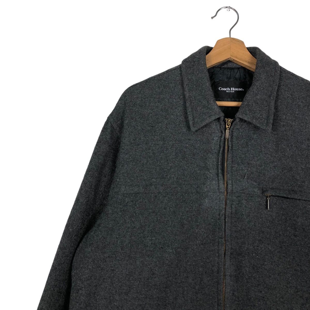 Issey Miyake 🔥Vintage Coach House New York Wool Chore Jacket Size US M / EU 48-50 / 2 - 7 Thumbnail