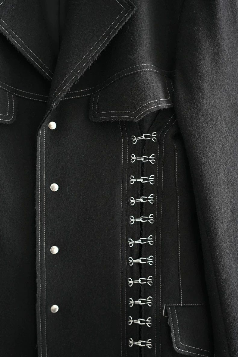 Yohji Yamamoto Yohji Yamamoto Yohji Yamamoto Military Style Jacket Collec Size US M / EU 48-50 / 2 - 5 Thumbnail