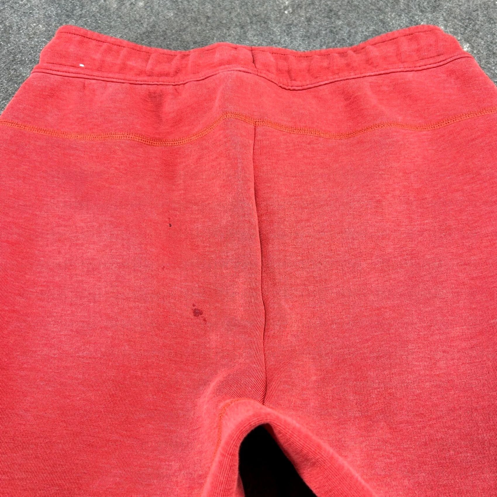 Nike VINTAGE? Nike Pants Mens M Red Sweat Jogger Tech Fleece Pockets Drawstring Swoosh Cotton Size US 31 - 3 Thumbnail
