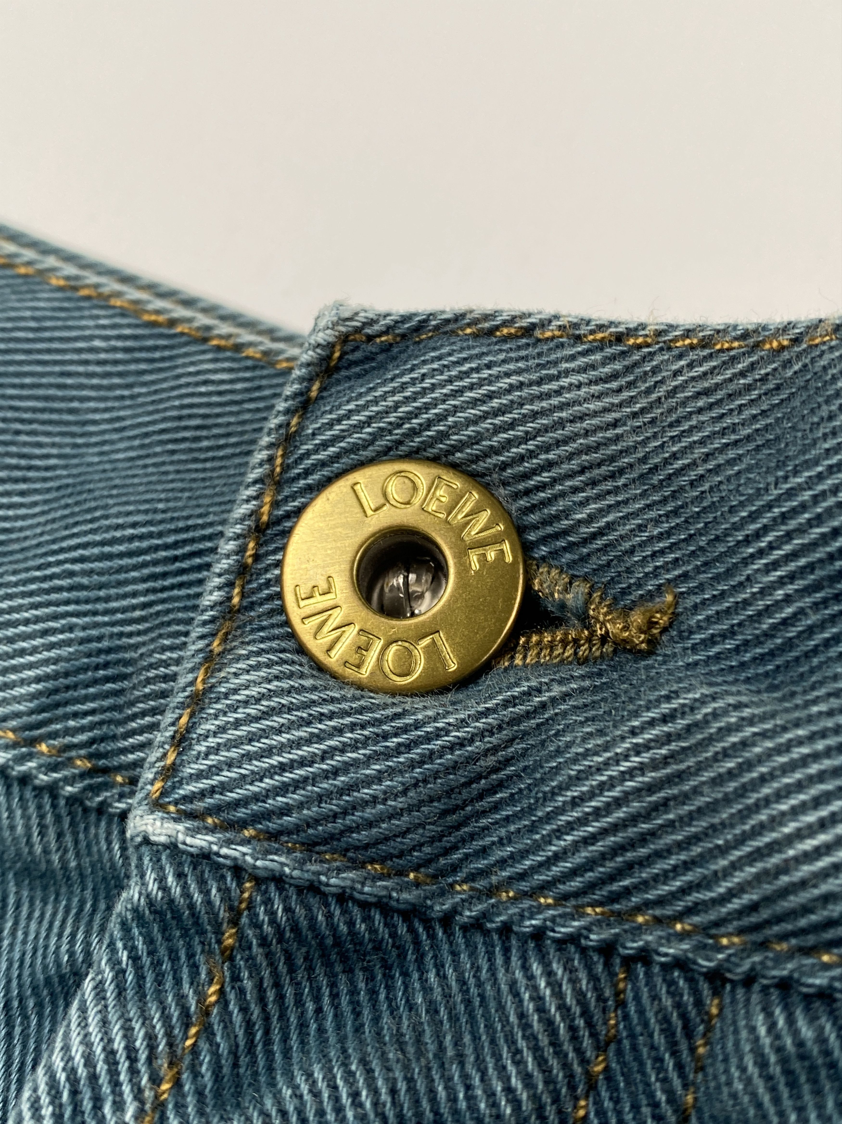 Loewe High Waist Straight Denim Size 28" / US 6 / IT 42 - 8 Thumbnail