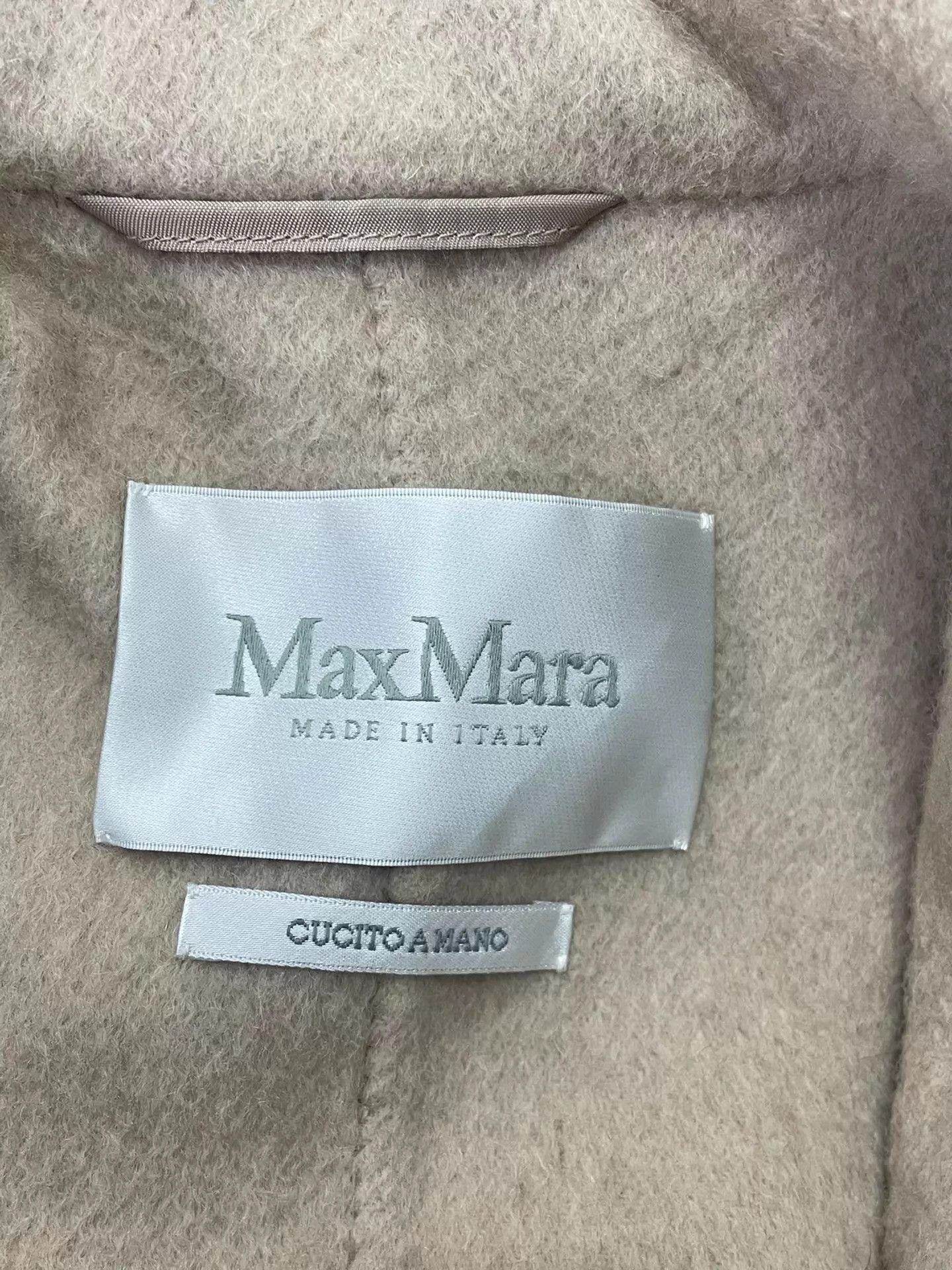 Max Mara maxmara short double-breasted cashmere coat 38 Size XS / US 0-2 / IT 36-38 - 4 Thumbnail