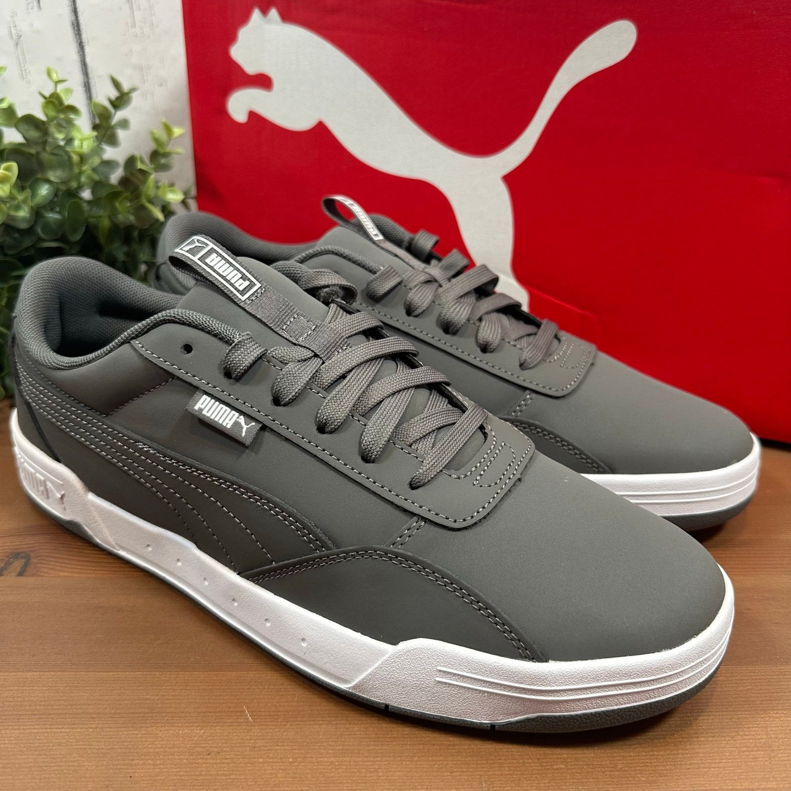 Puma Puma Skate C Buck Men's Grey Sneakers Size 13 Size US 13 / EU 46 - 3 Thumbnail