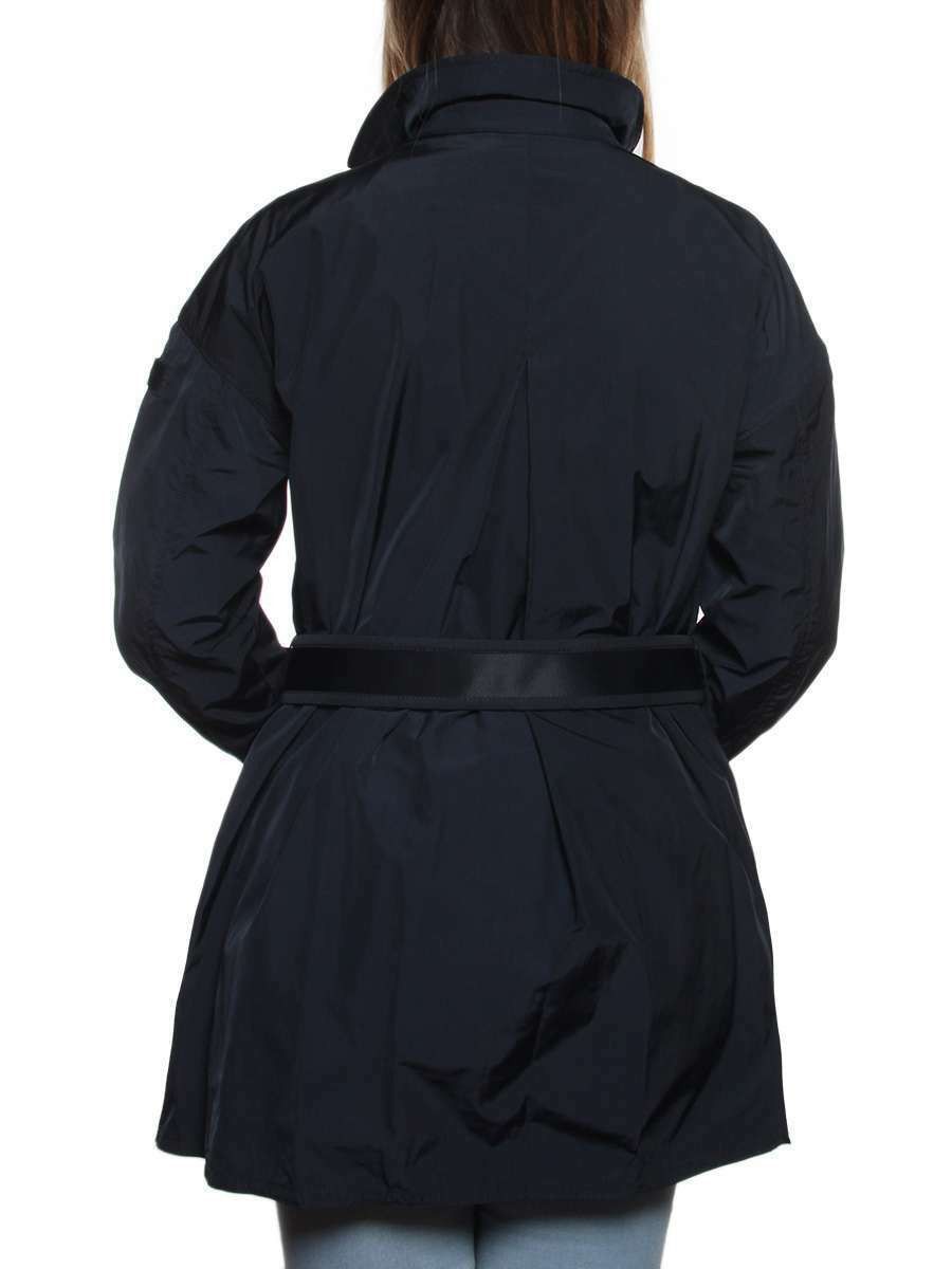 Peuterey Peuterey Women's Thalita Blue Nylon Jacket With Belt Size S / US 4 / IT 40 - 3 Thumbnail