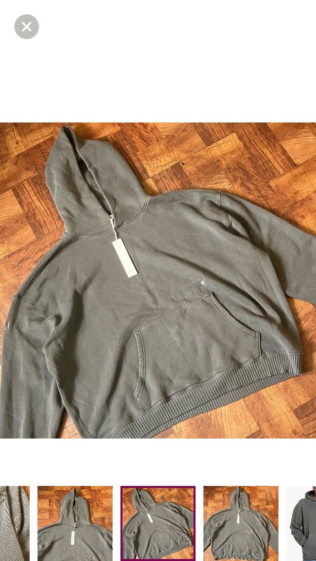 Elwood Elwood Core Oversized Cotton Brush Terry Hoodie XL Size US XL / EU 56 / 4 - 13 Thumbnail