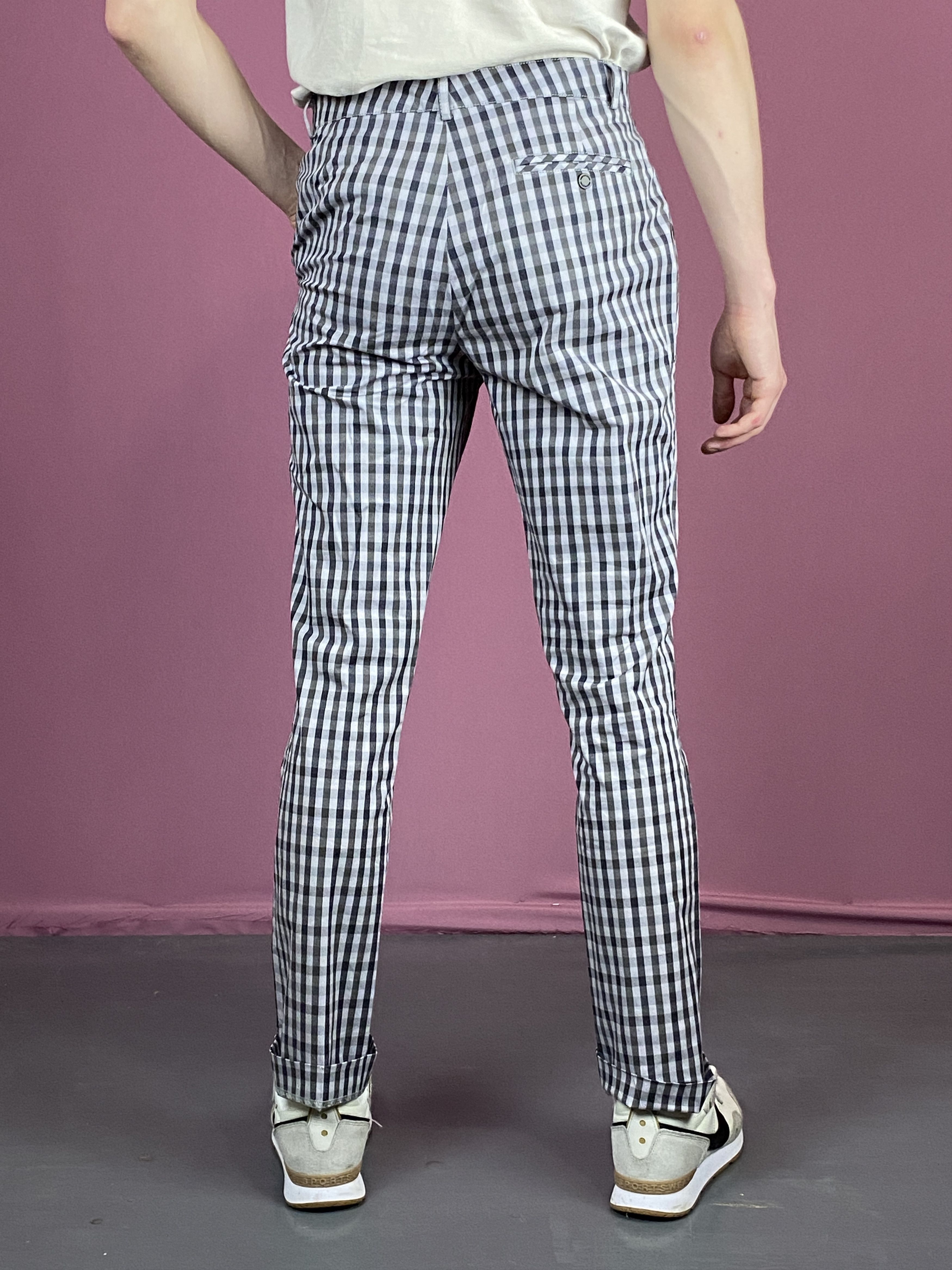 Aquascutum Aquascutum Vintage Men's Checkered Chino Pants - USA 6 Size US 30 / EU 46 - 3 Thumbnail