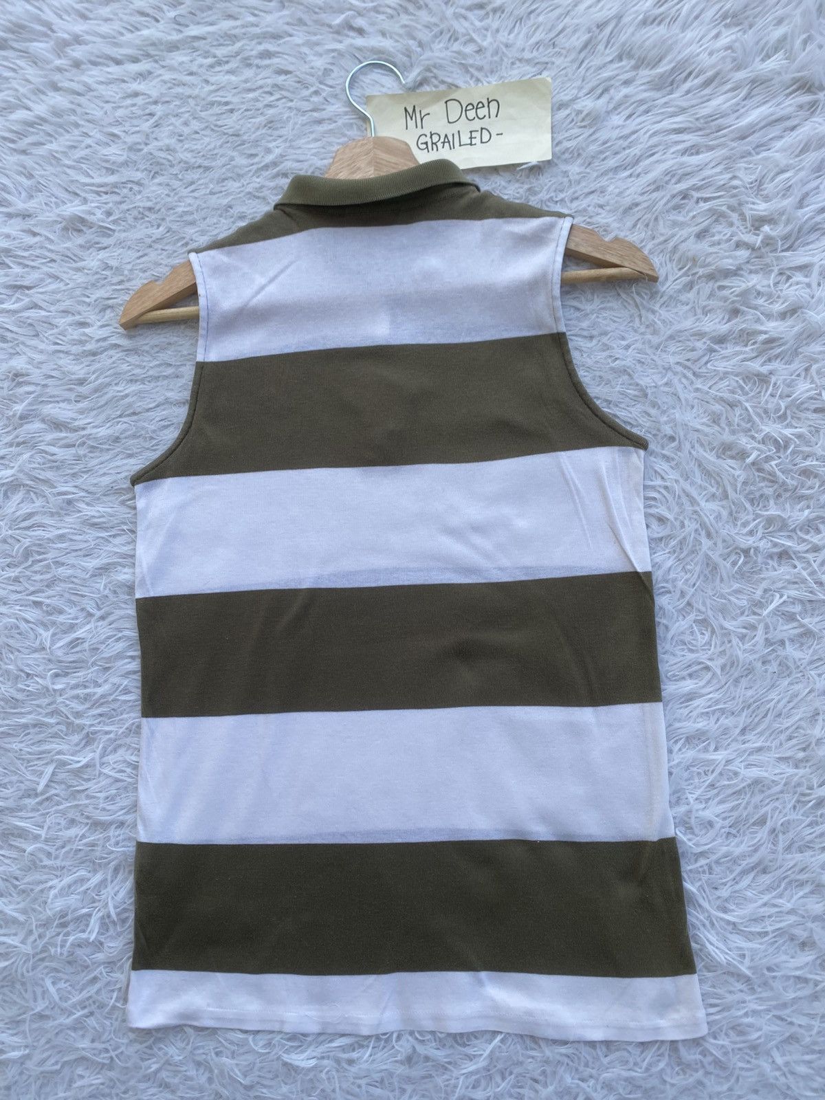 Christian Dior Monsieur Rare Christian Dior Sports Stripes Sleeveless Top Size M / US 6-8 / IT 42-44 - 16 Thumbnail