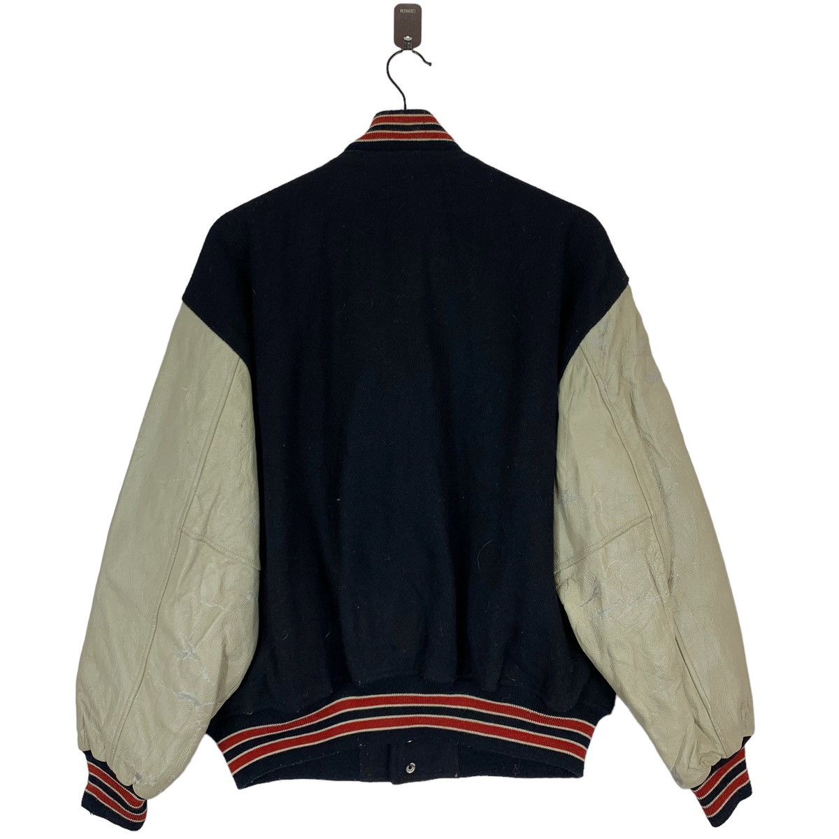Other VINTAGE FINE BOY VARSITY SNAP BUTTON BOMBER JACKET Size US M / EU 48-50 / 2 - 7 Thumbnail