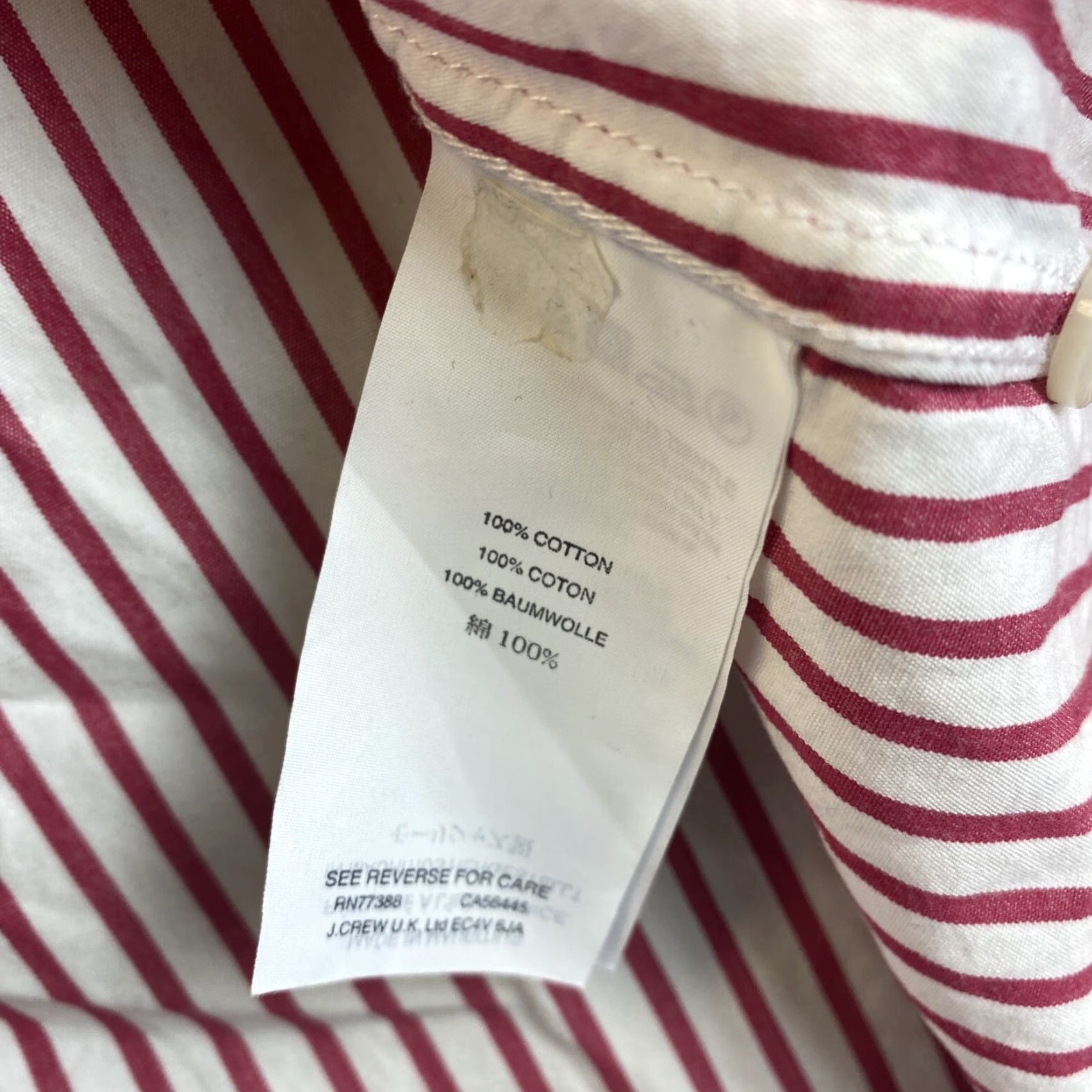 J.Crew J.CREW Men’s Button-Up Shirt XL Cotton Casual Slim Fit Multicolor 2010s Preppy Size US XL / EU 56 / 4 - 7 Thumbnail