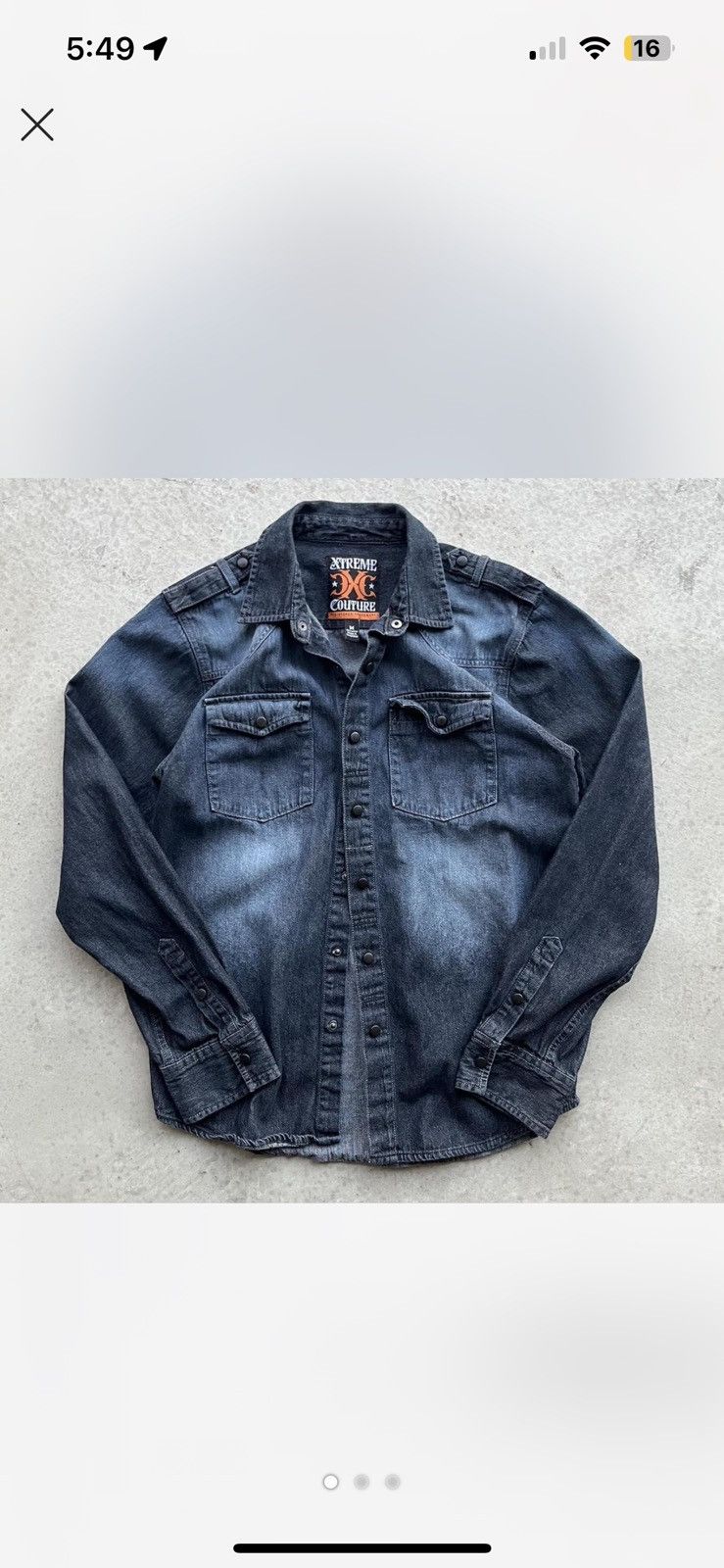 Other vintage denim button up Size US M / EU 48-50 / 2 - 1 Thumbnail