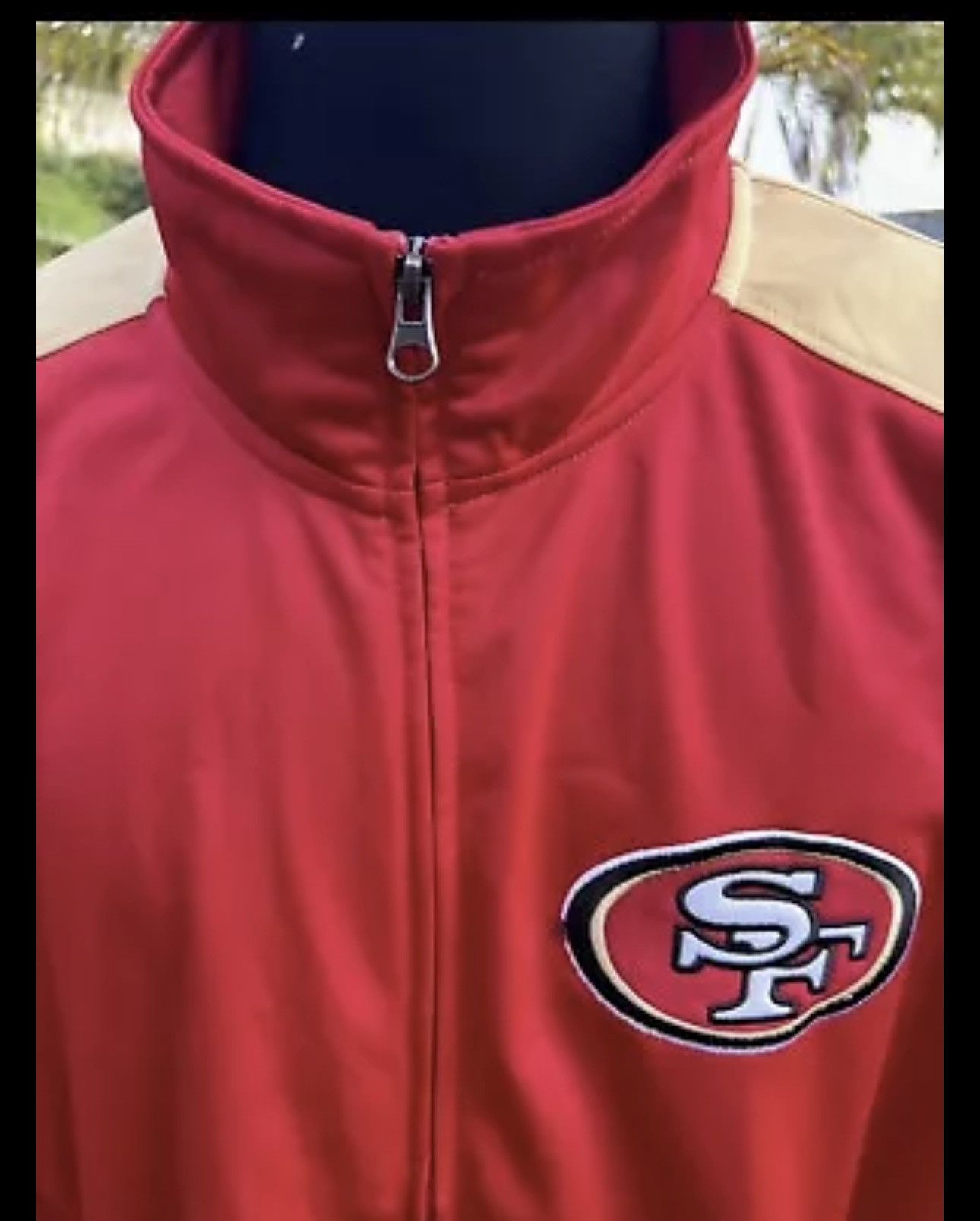 NFL San Francisco 49ers Jacket Men's XL Red NFL Embroidered Size US XL / EU 56 / 4 - 3 Thumbnail