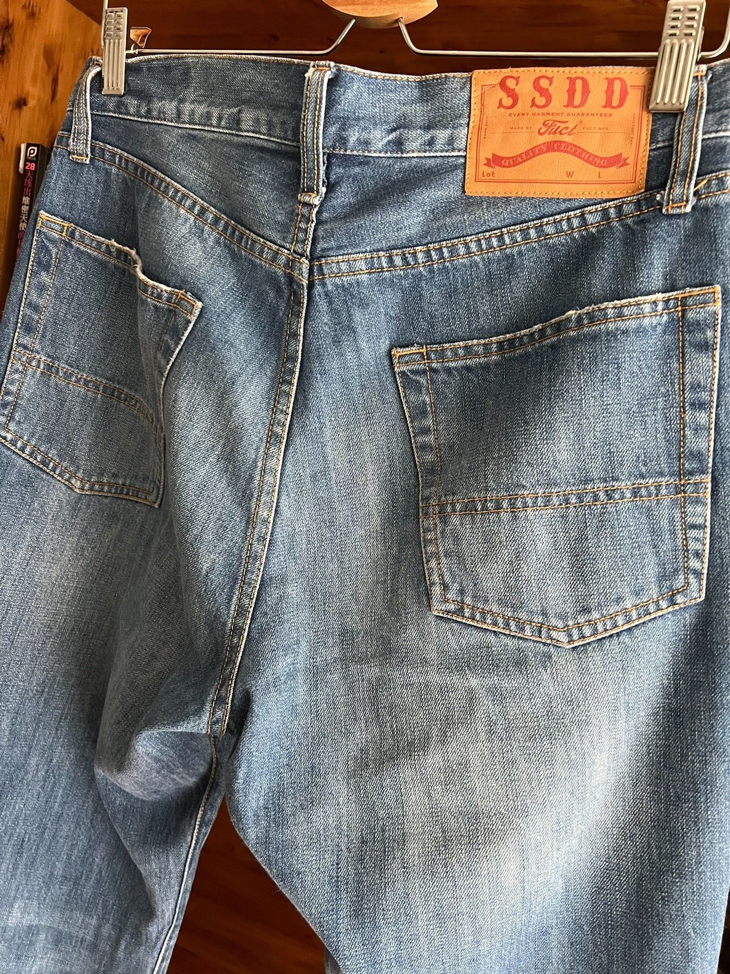 FUCT FUCT Vintage Washed Distressed Jeans Size US 30 / EU 46 - 7 Thumbnail