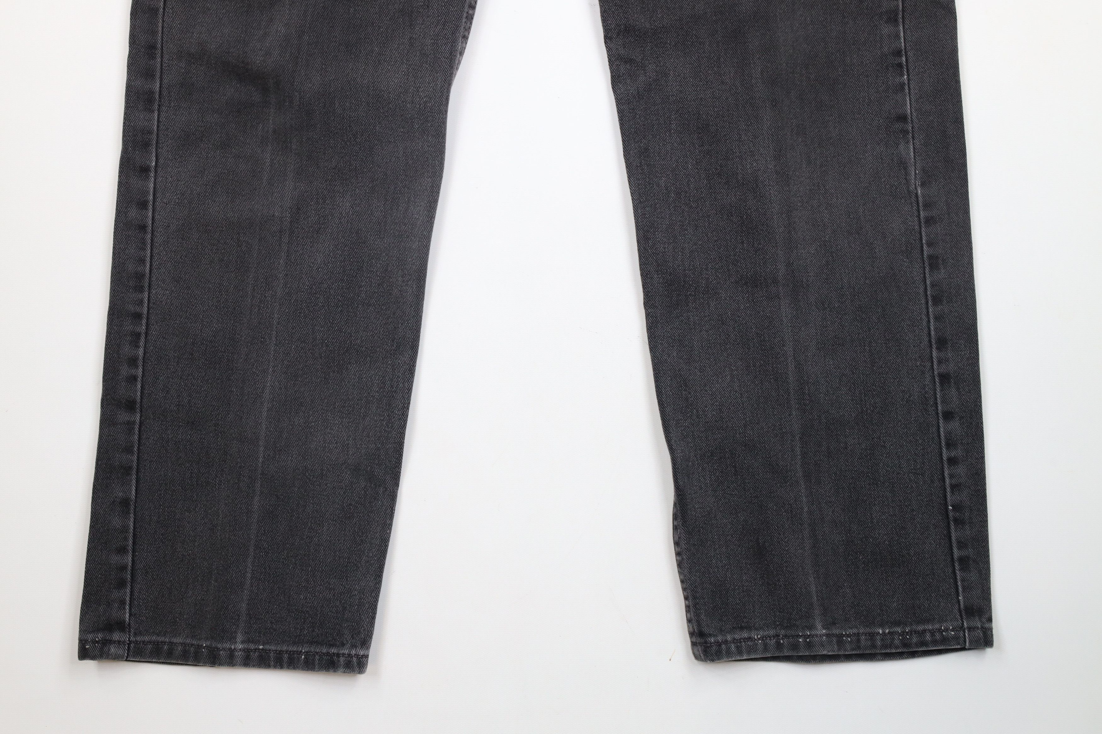 Levi's × Vintage Vintage Y2K 2001 Levis 505 Fit Straight Leg Jeans Black USA Size US 36 / EU 52 - 4 Thumbnail
