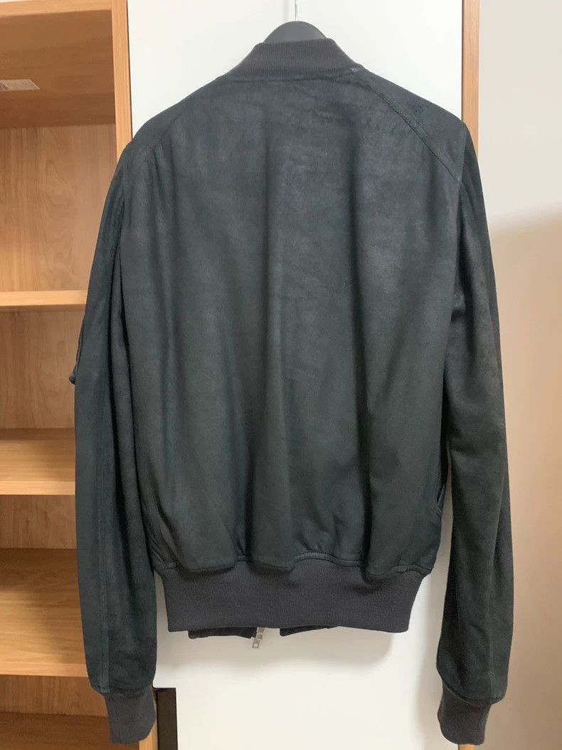 Rick Owens Rick Owens Suede ma1 jacket-2506 Size US S / EU 44-46 / 1 - 2 Thumbnail