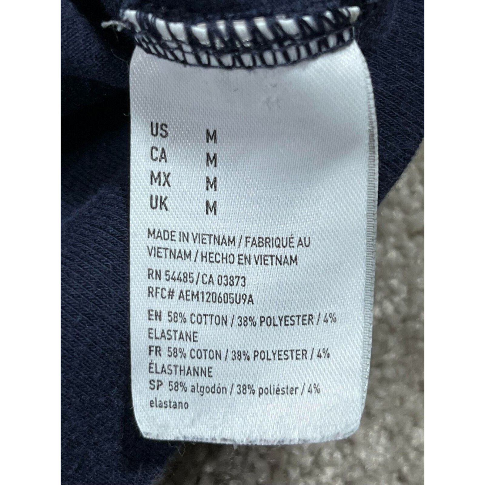 American Eagle Outfitters American Eagle Hoodie Mens M Flex Cotton Blend Jersey Blue Size US M / EU 48-50 / 2 - 5 Thumbnail