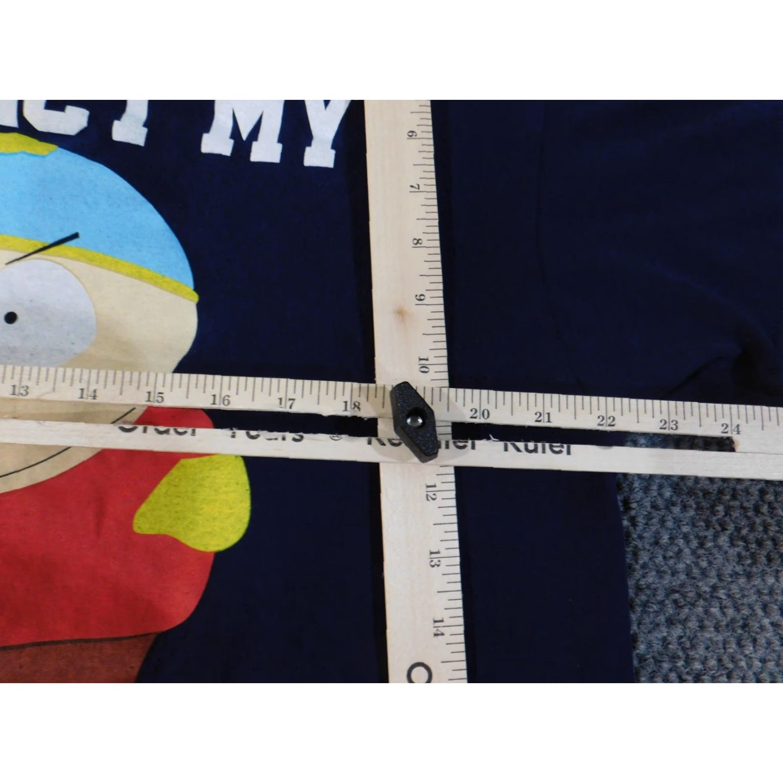 Vintage south park shirt XL Mens blue retro graphic Cartman classic Logo short sleeve crew neck T-Shirt Park Size US XL / EU 56 / 4 - 4 Thumbnail