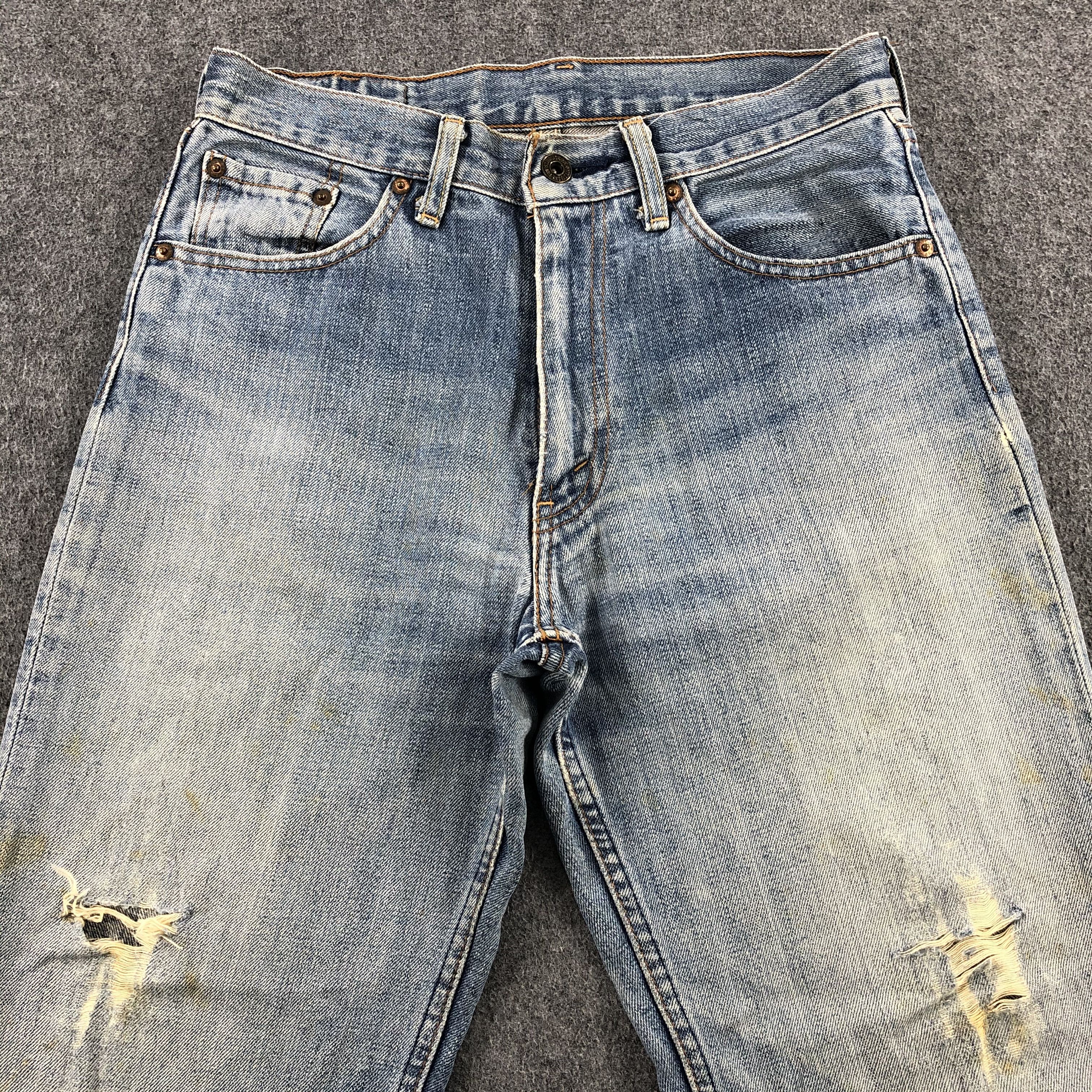 Levi's × Vintage Vintage 90s Light Wash Levis 502 Jeans-JM2025 Size US 30 / EU 46 - 3 Thumbnail